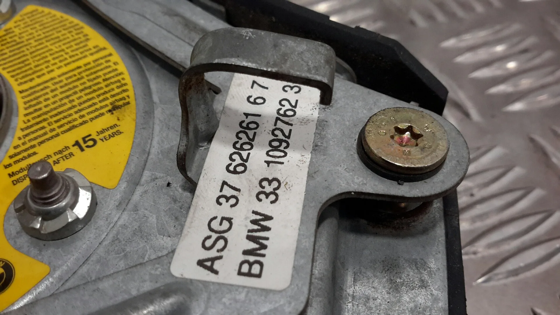 Airbag Delantero Izquierdo para Bmw Z3 Roadster (E36)