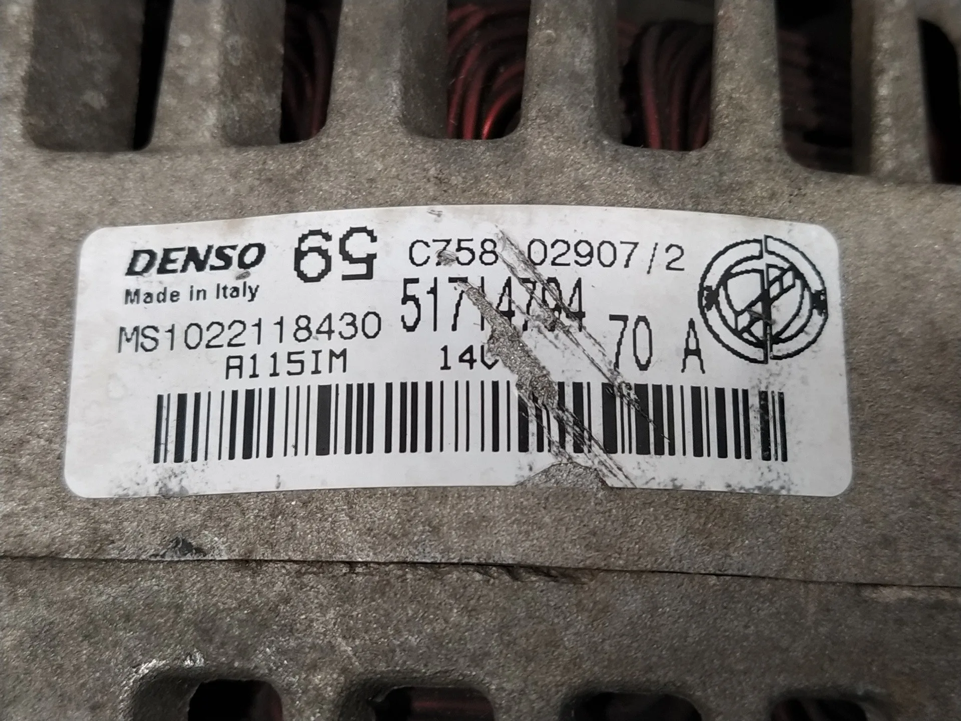 Alternador para Fiat Punto (Evo) (199)