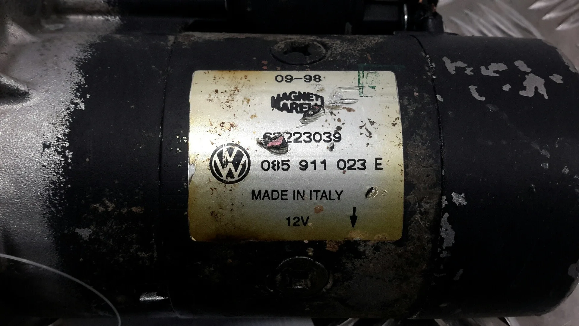 Motor Arranque para Volkswagen Polo Berlina (6N2)