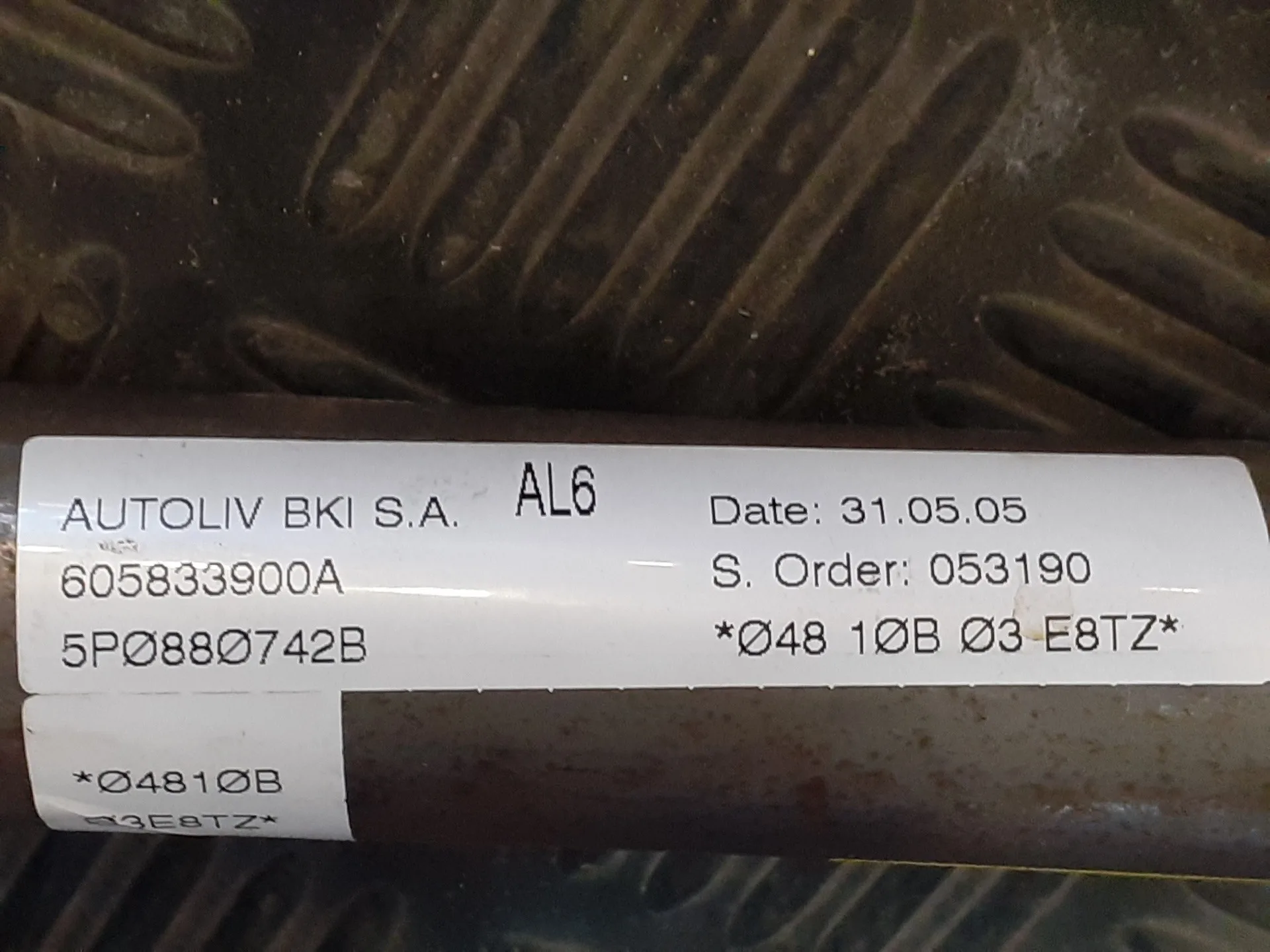 Airbag Cortina Delantero Derecho para Seat Altea (5P1)
