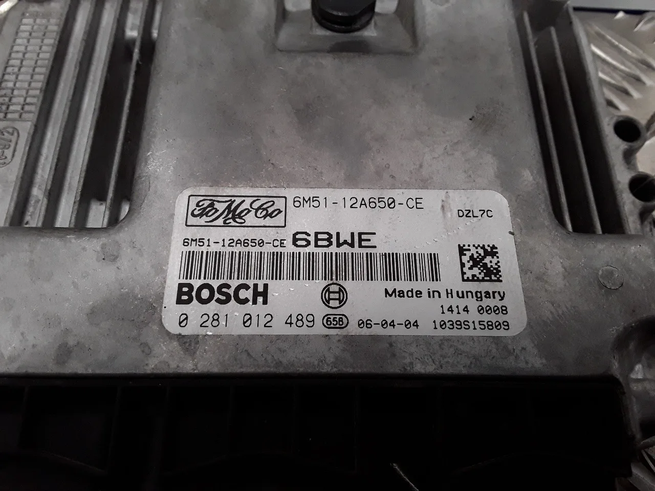Centralita Motor Uce para Ford Focus Berlina (Cap)