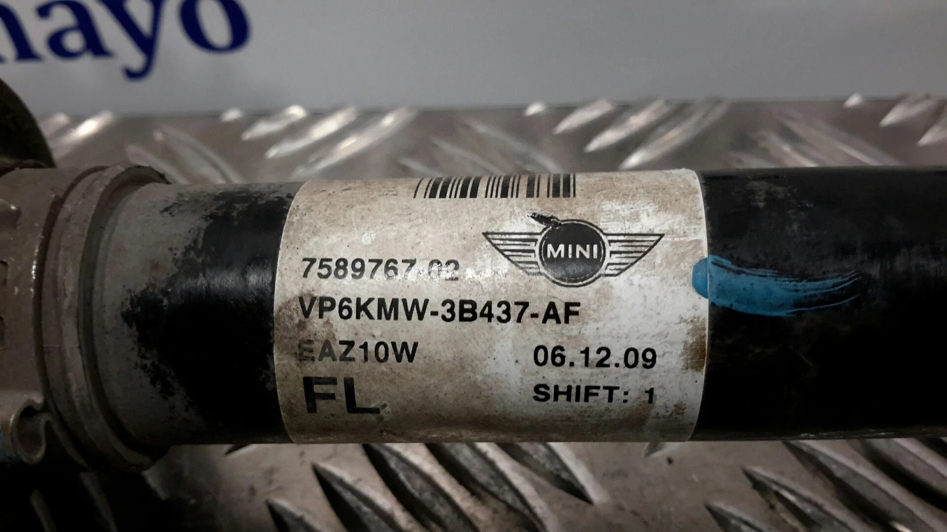 Transmision Delantera Izquierda para Mini Mini (R56)
