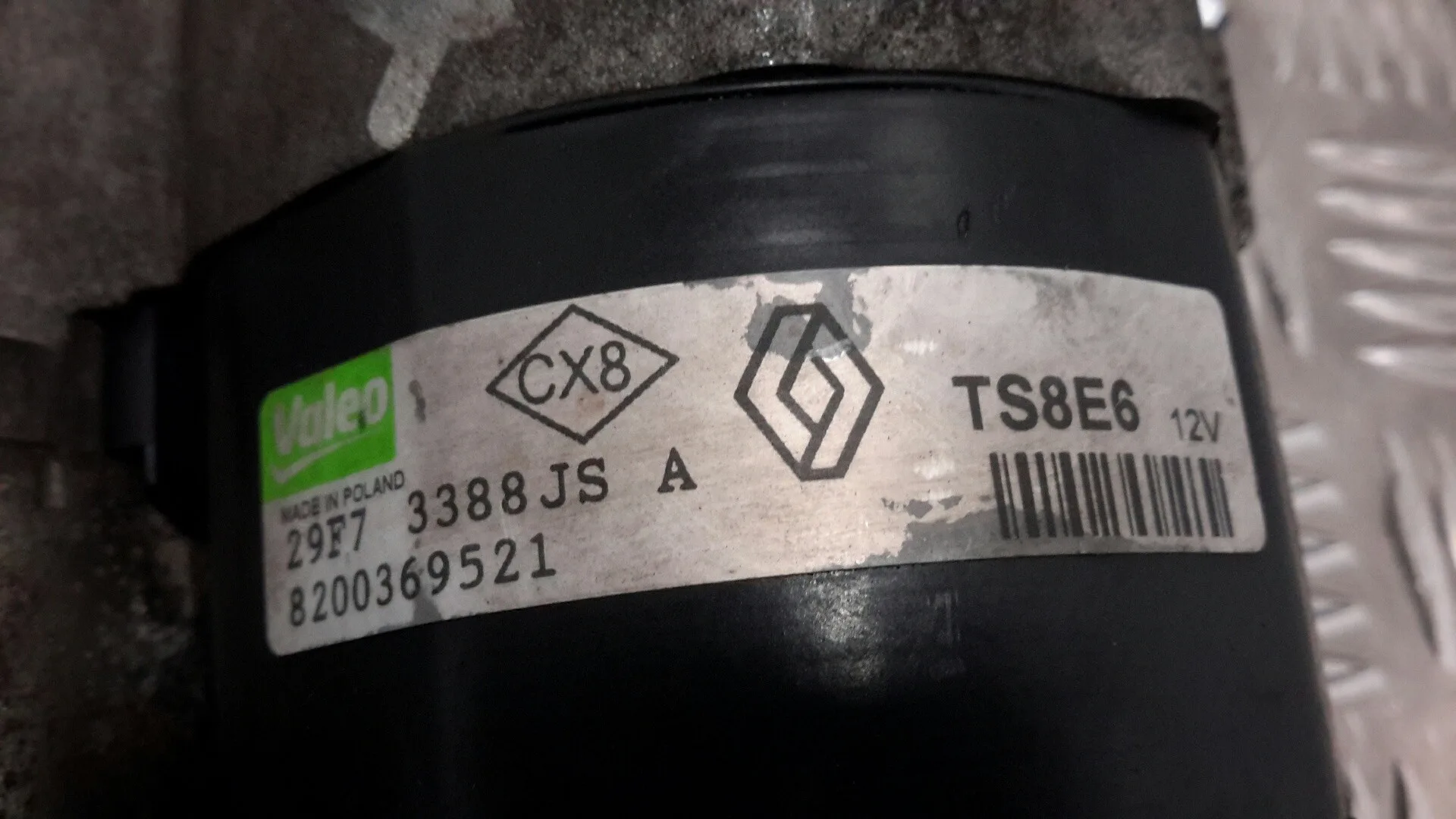 Motor Arranque para Renault Clio Iii