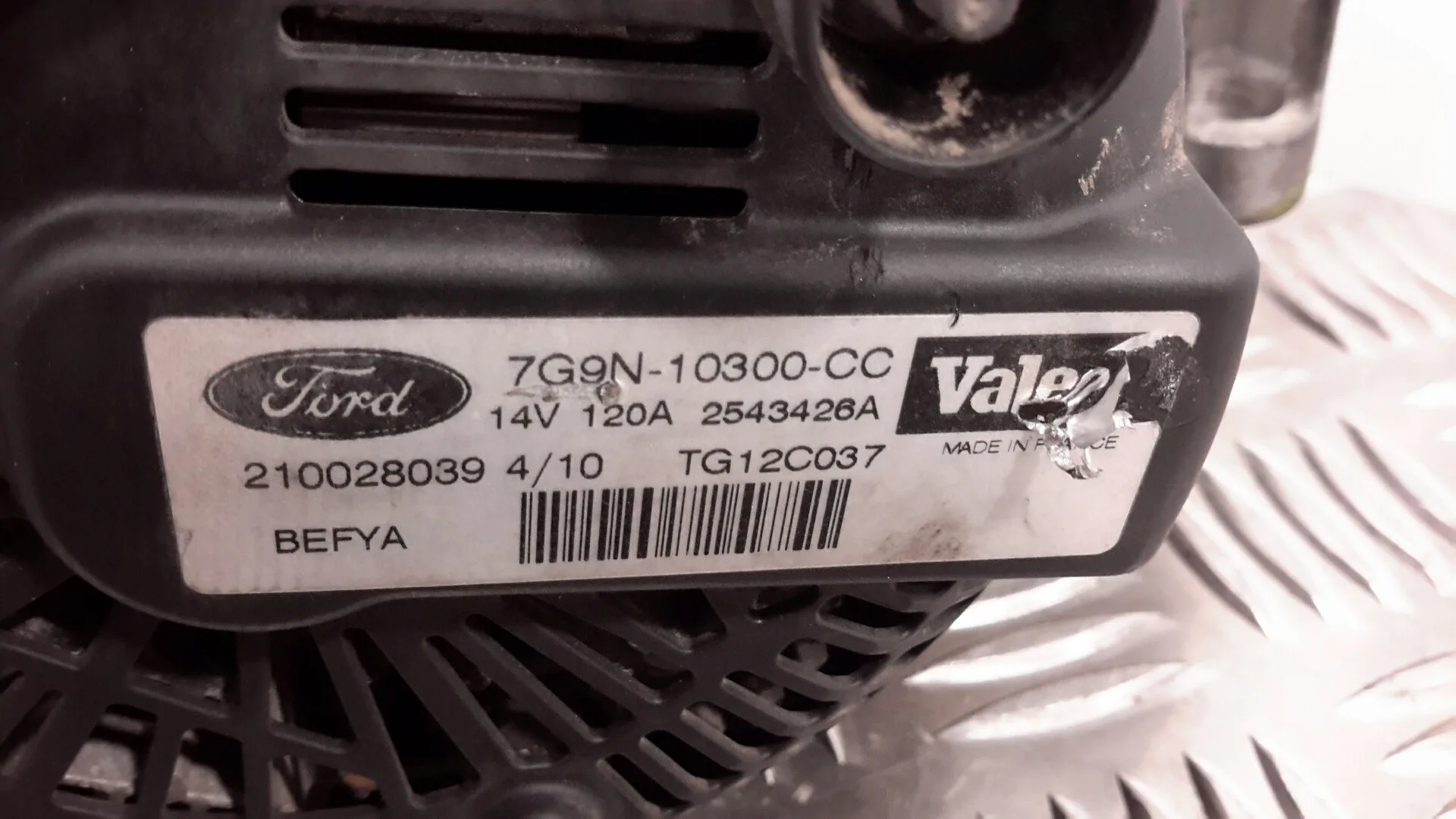 Alternador para Ford Fiesta (Cb1)