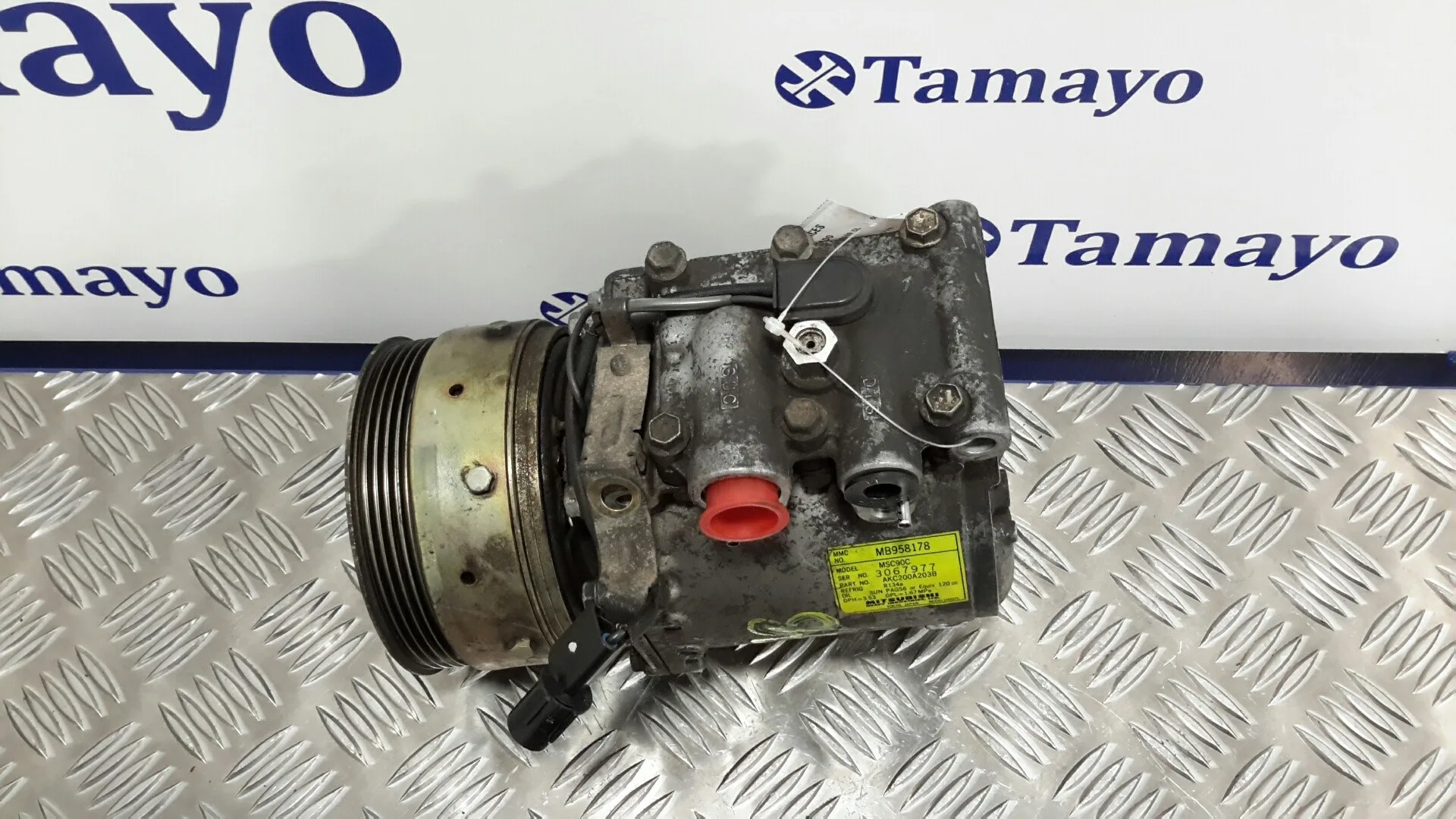 Compresor Aire Acondicionado para Mitsubishi Carisma Berlina 4 (Da0)