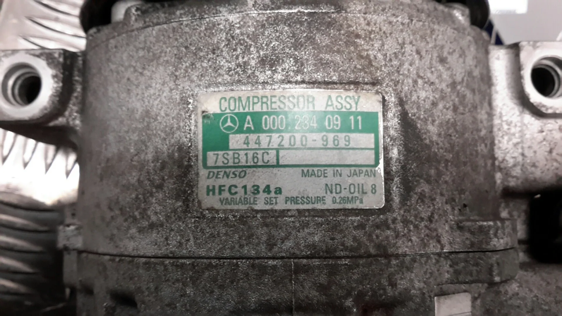 Compresor Aire Acondicionado para Mercedes-Benz Clase Slk (W170) Roadster