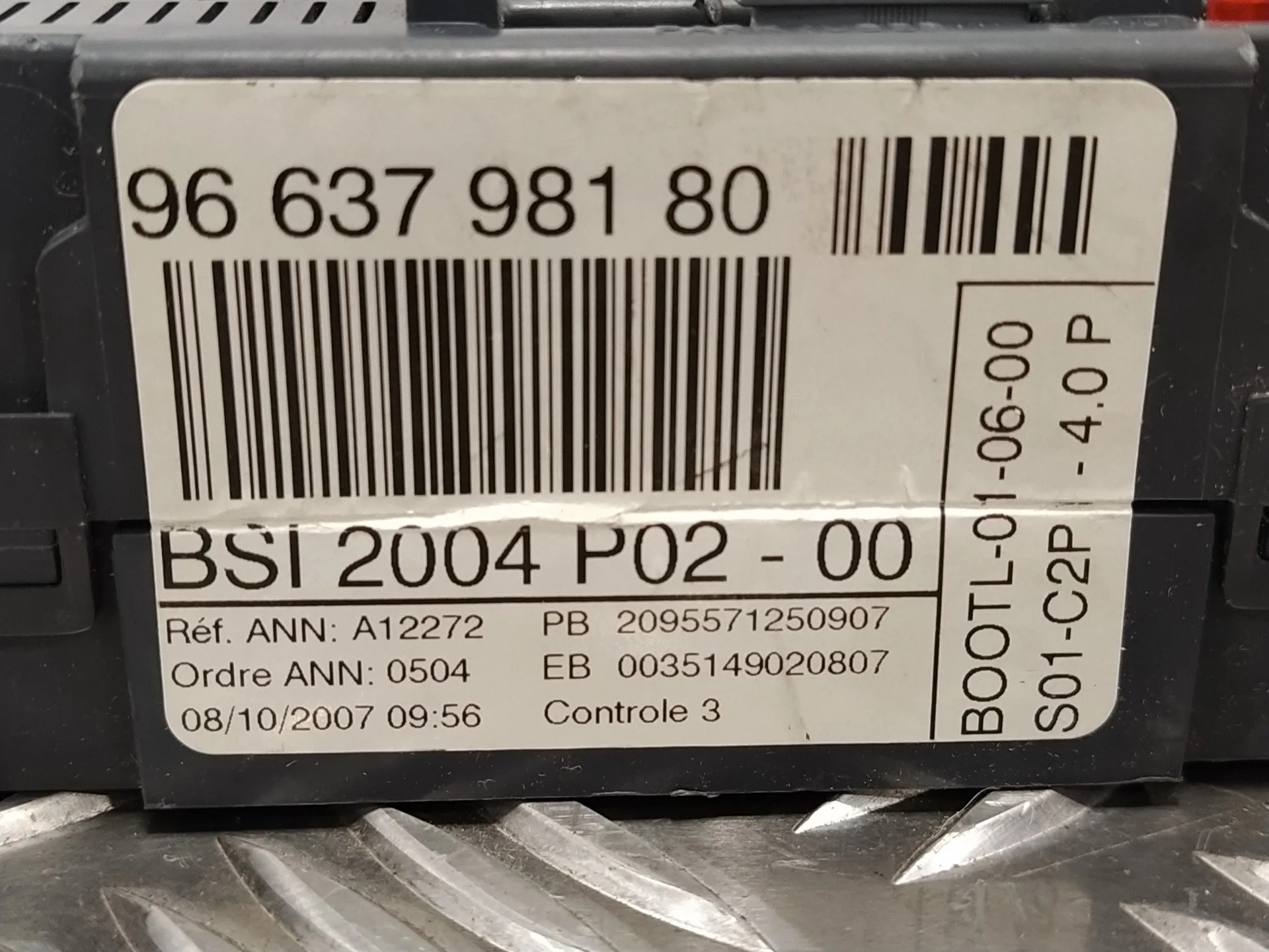 Centralita Bsi para Peugeot 308