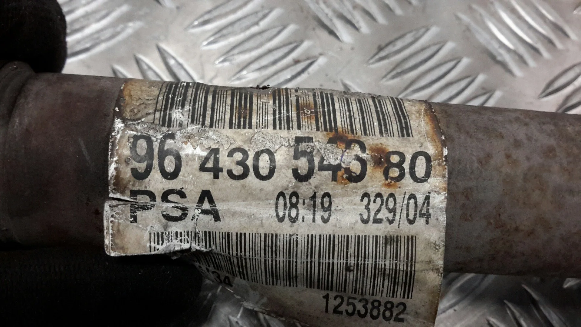 Transmision Delantera Izquierda para Peugeot 206 Berlina