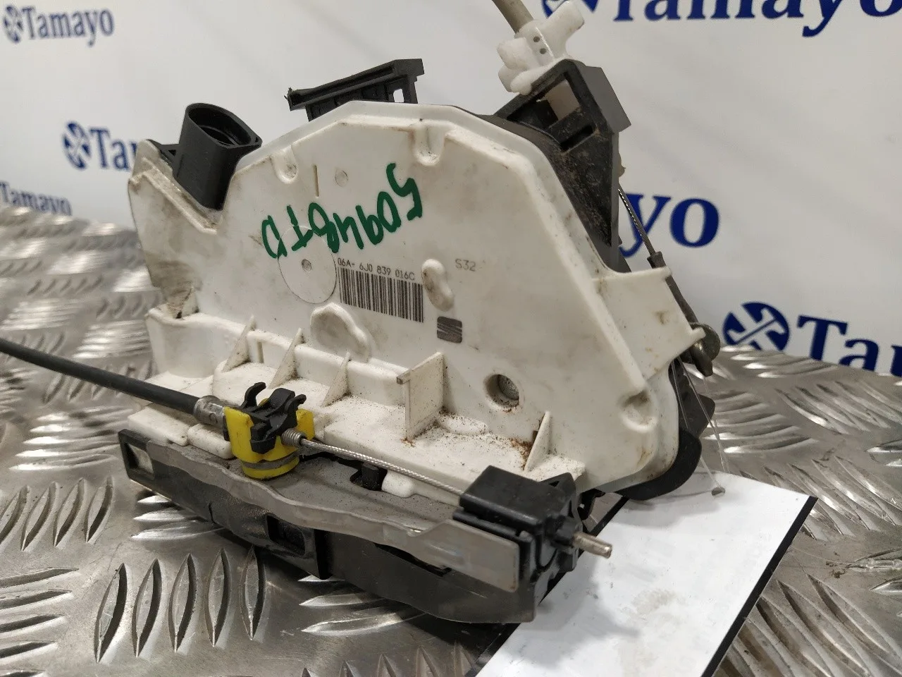 Cerradura Puerta Trasera Derecha para Seat Ibiza Sc (6J1)