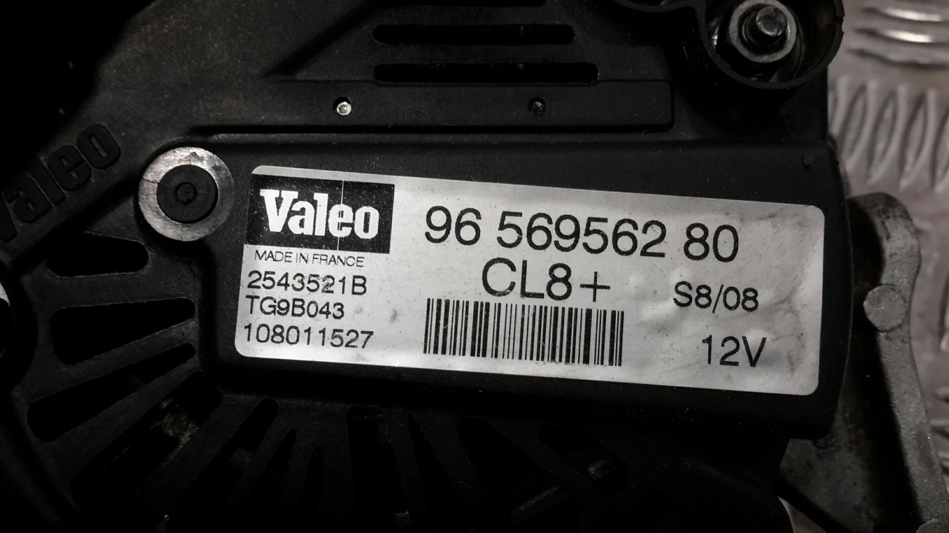 Alternador para Citroën C4 Berlina