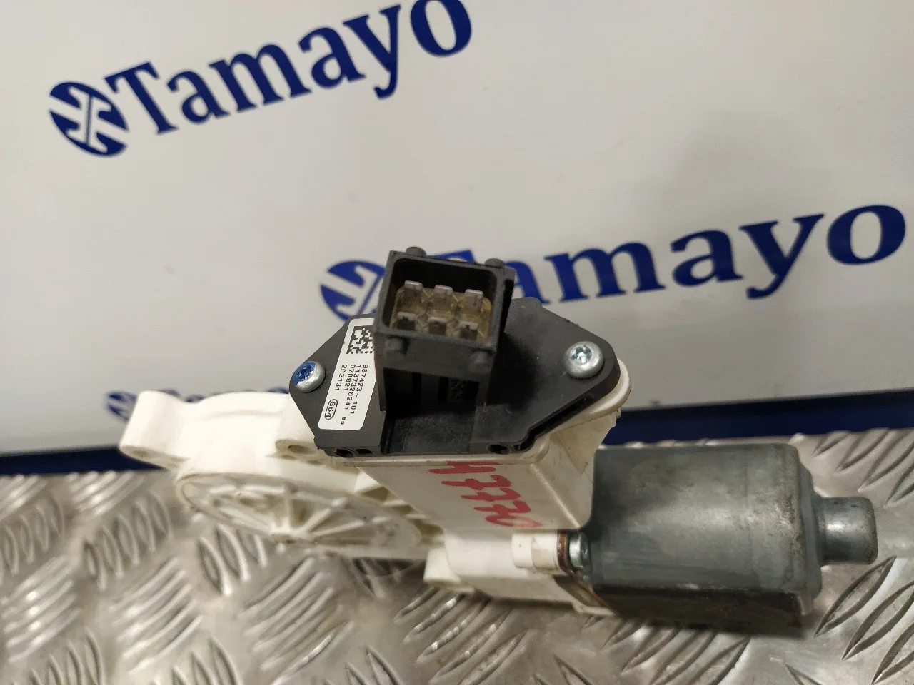 Motor Elevalunas Delantero Derecho para Opel Astra Twin Top