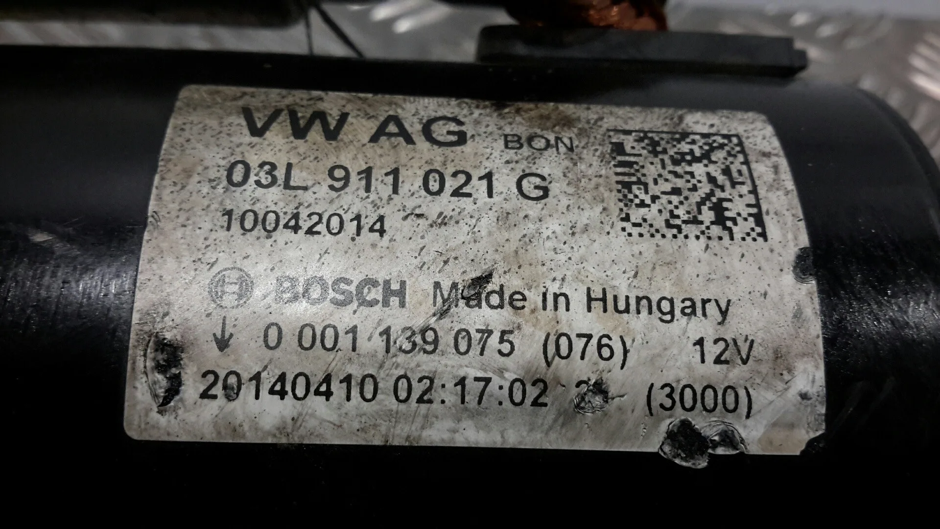 Motor Arranque para Audi A4 Avant (8K5) (2008)