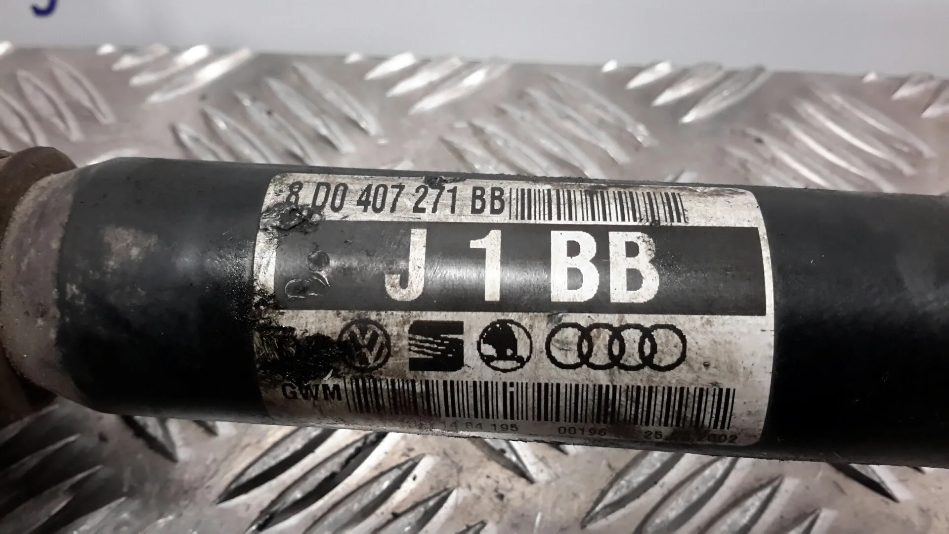 Transmision Delantera Izquierda para Volkswagen Passat Berlina (3B3)