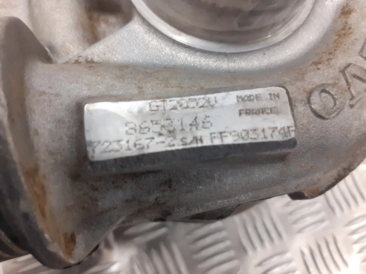 Turbocompresor para Volvo S60 Berlina