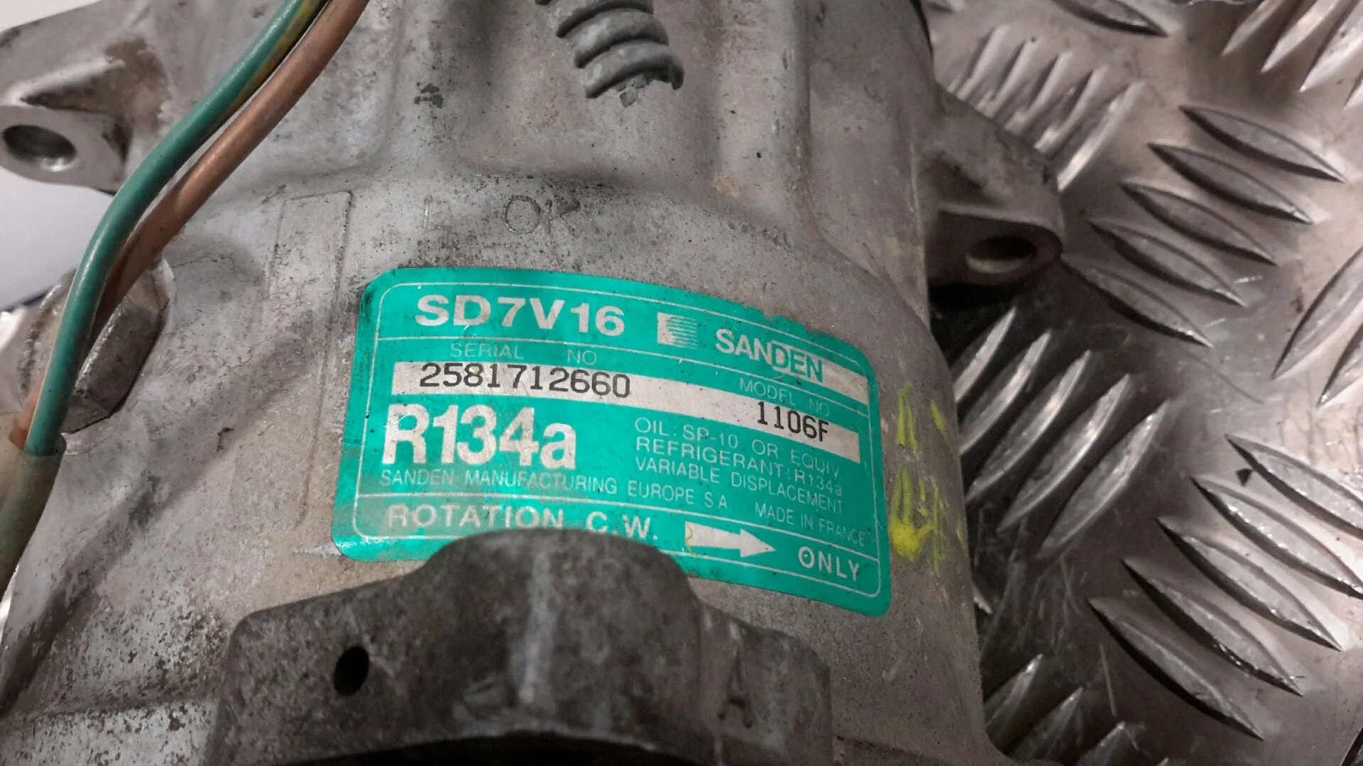 Compresor Aire Acondicionado para Fiat Scudo (222)