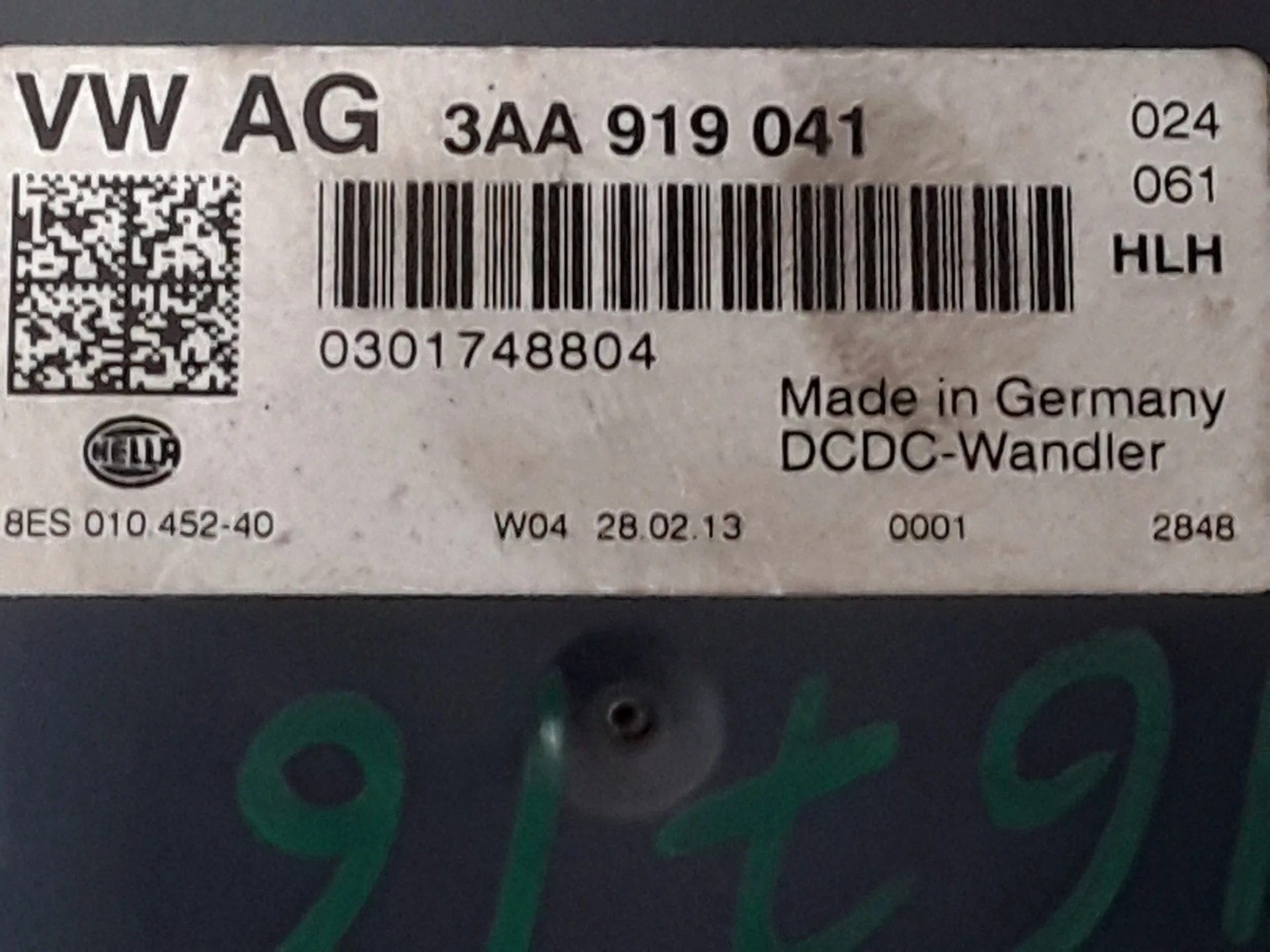 Modulo Electronico para Volkswagen Passat Cc (357)