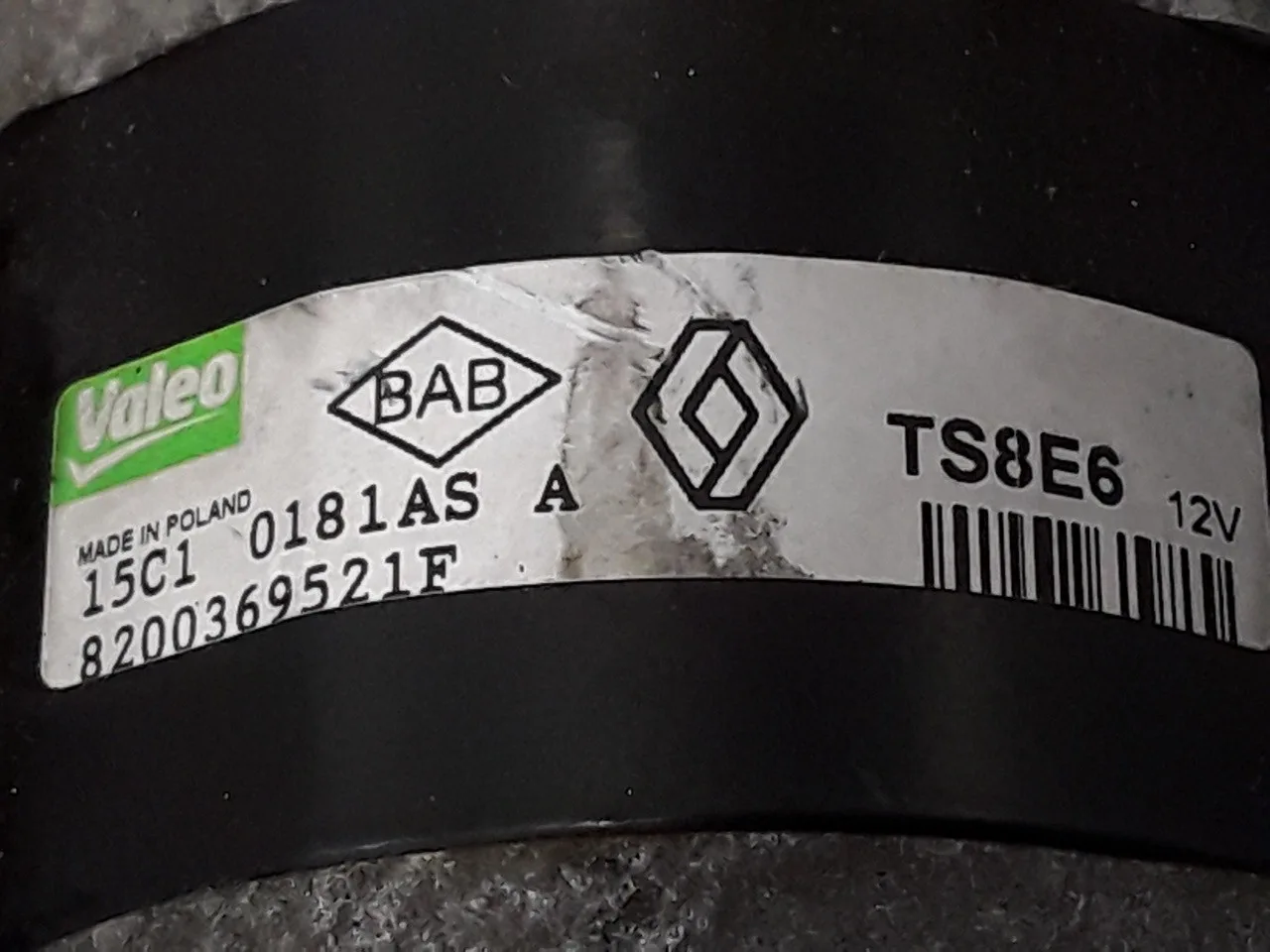Motor Arranque para Renault Clio Iii