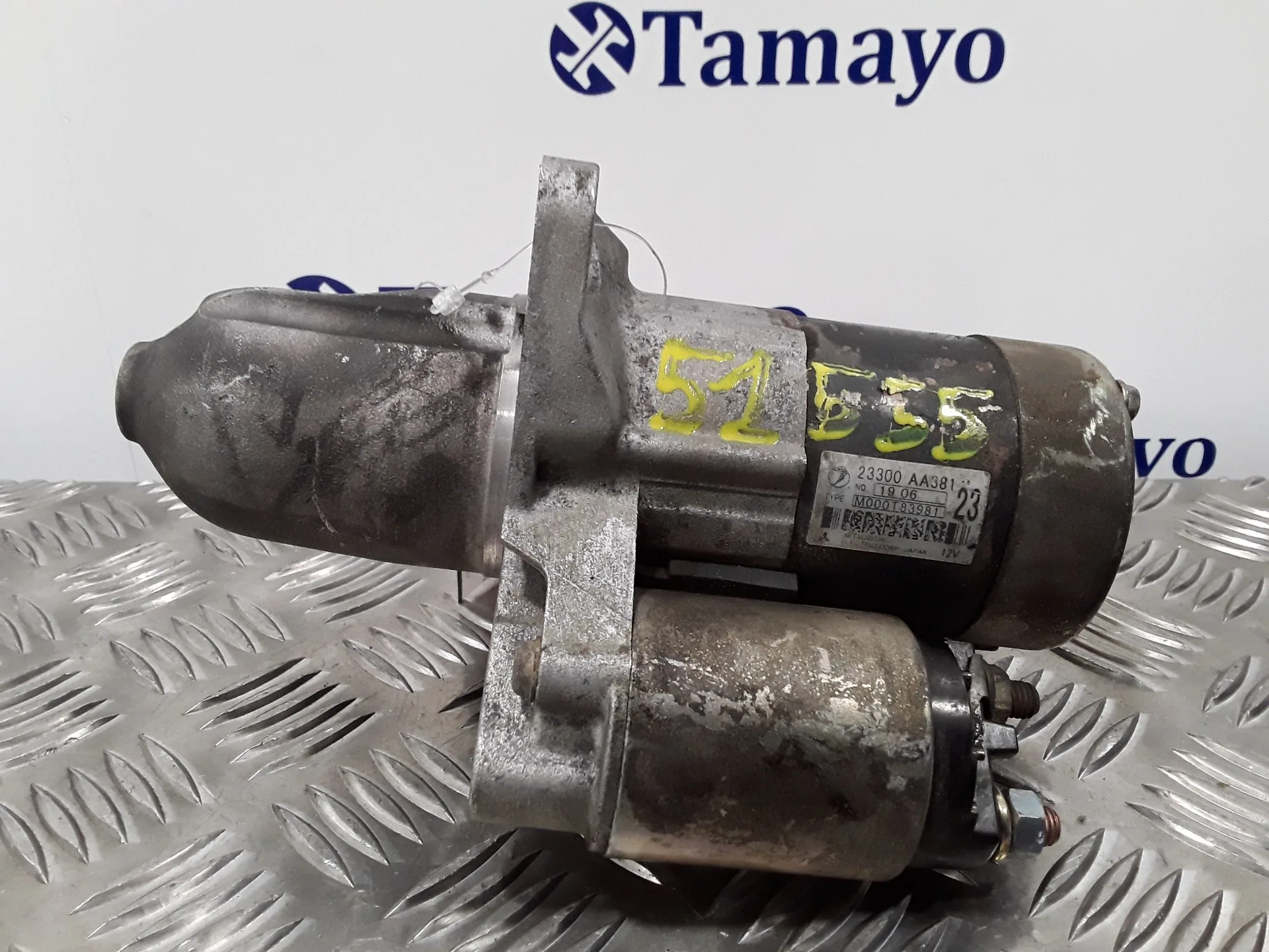 Motor Arranque para Subaru Legacy Berl./Familiar B12 (Be/Bh)