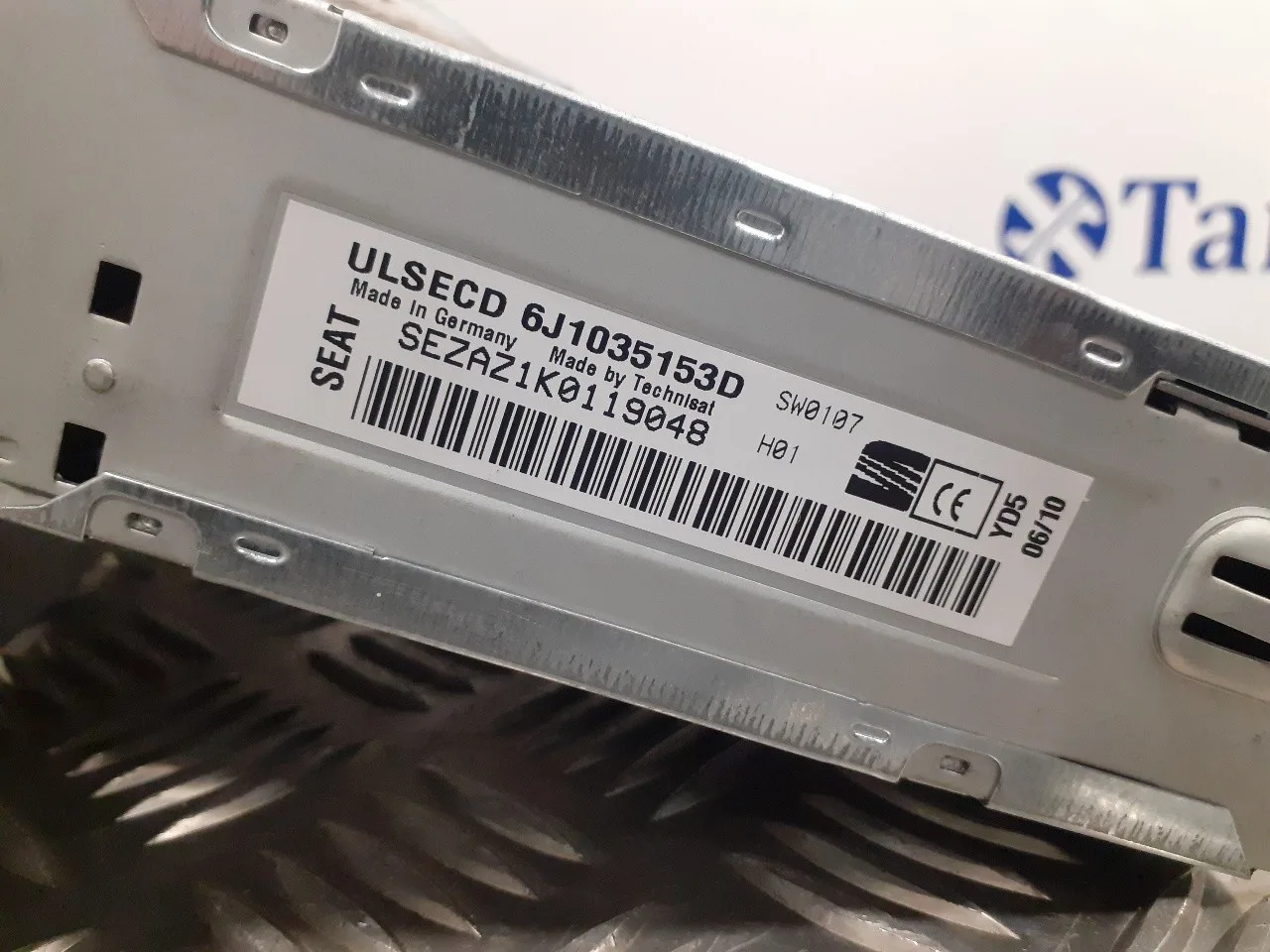 Sistema Audio / Radio Cd para Seat Ibiza (6J5)