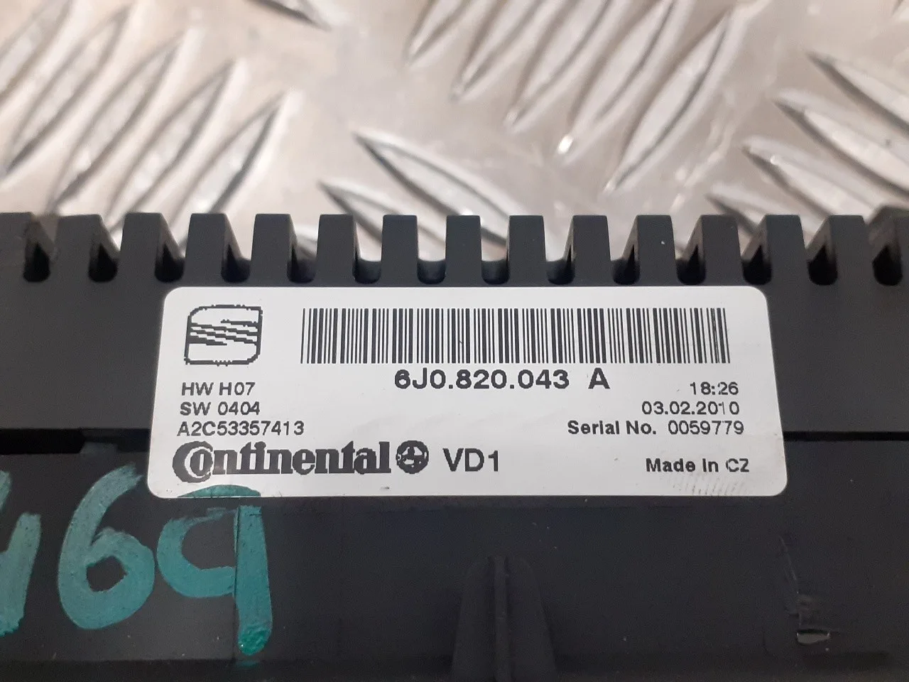 Mando Climatizador para Seat Ibiza (6J5)