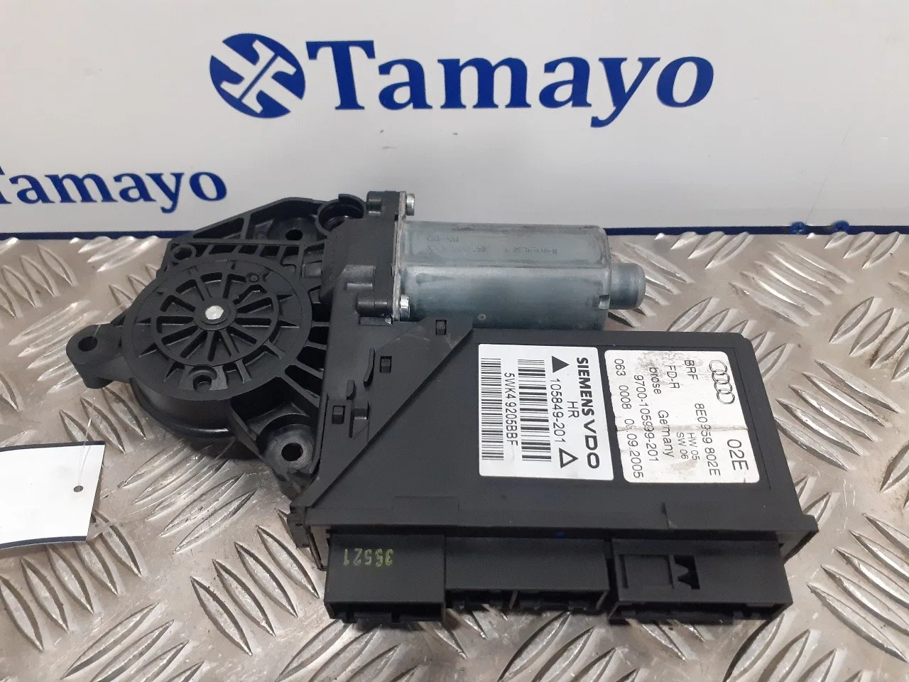 Motor Elevalunas Trasero Derecho para Audi A4 Avant (8E)