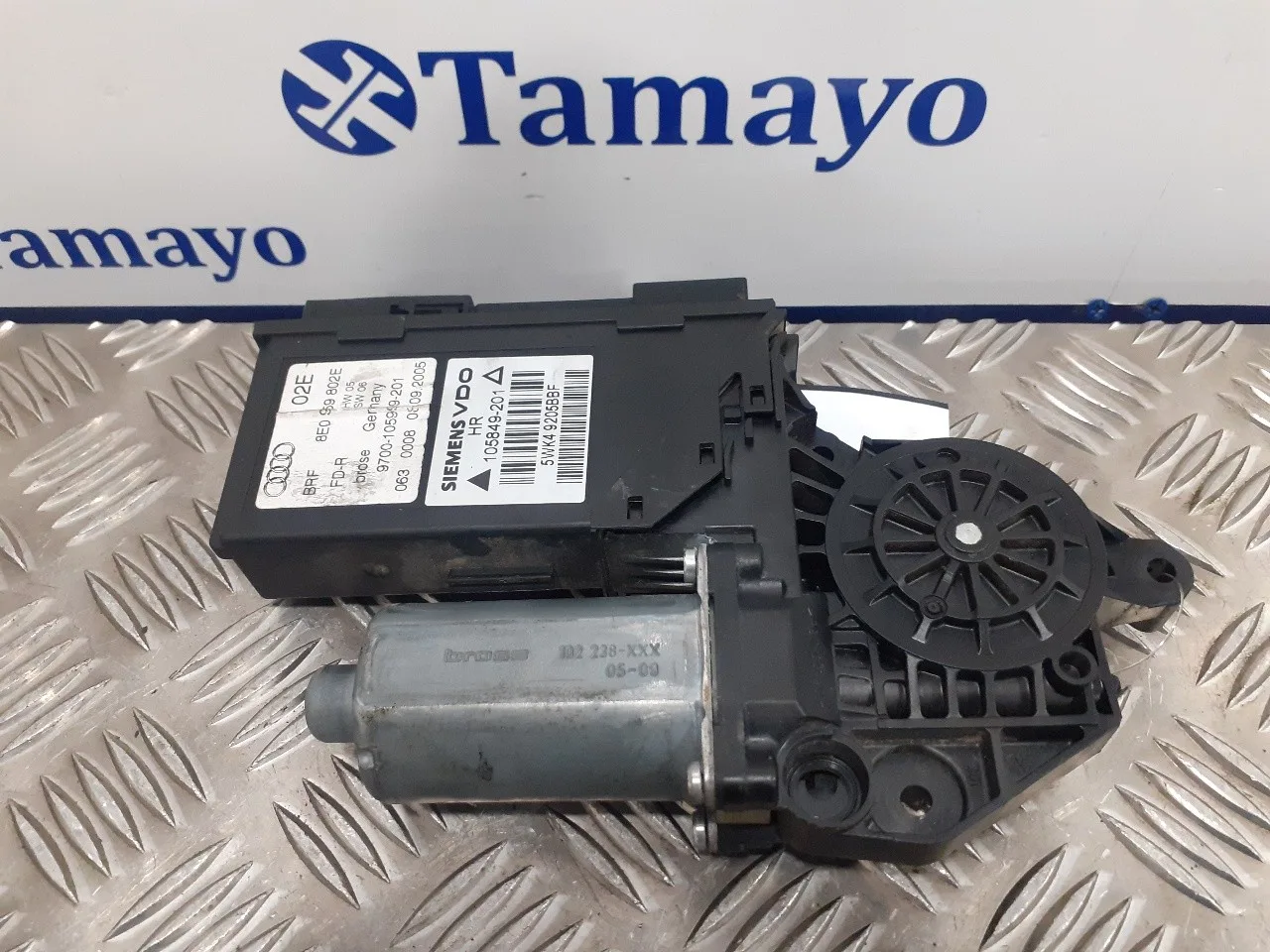 Motor Elevalunas Trasero Derecho para Audi A4 Avant (8E)