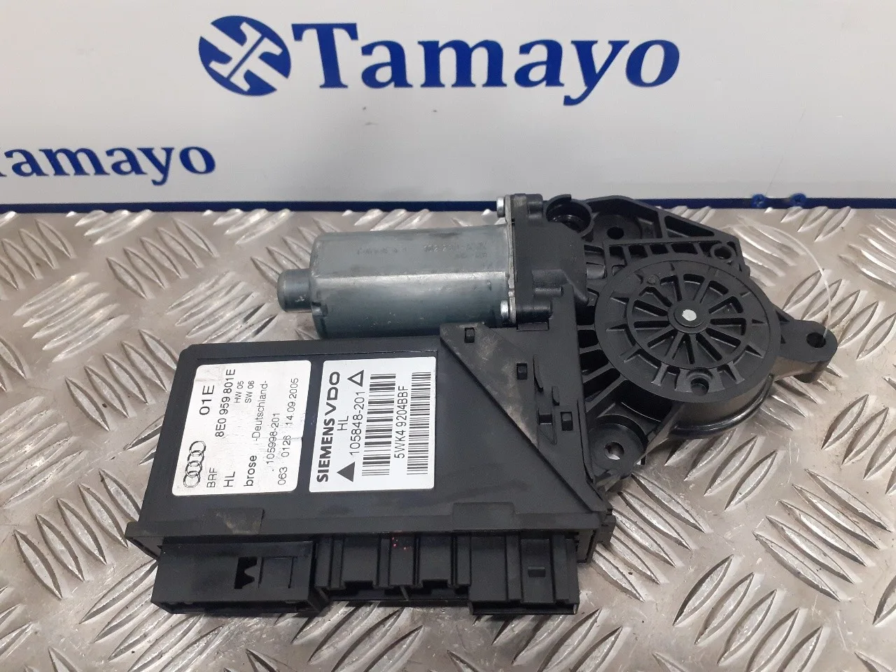 Motor Elevalunas Trasero Izquierdo para Audi A4 Avant (8E)