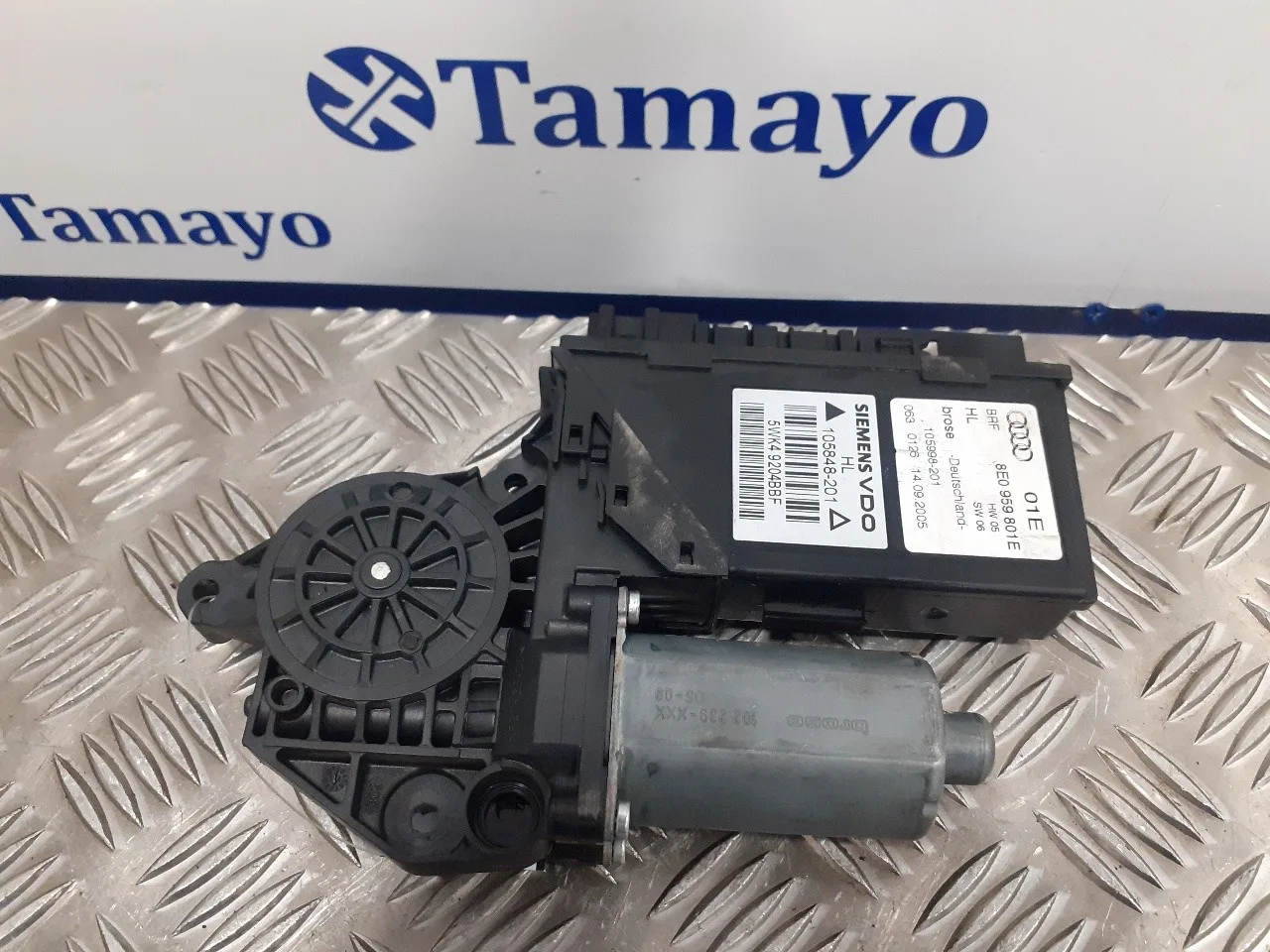 Motor Elevalunas Trasero Izquierdo para Audi A4 Avant (8E)