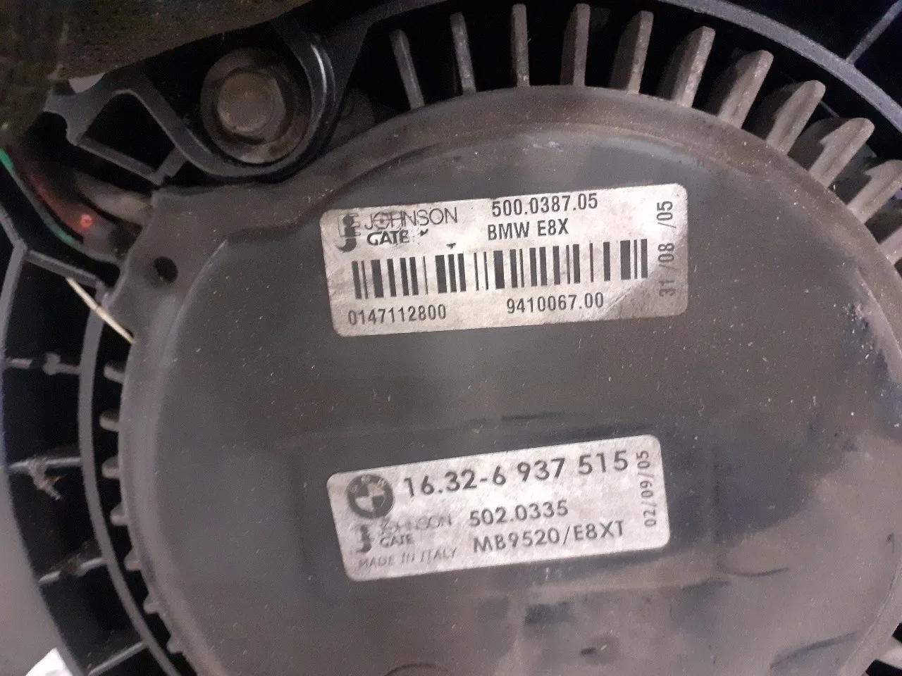 Electroventilador para Bmw Serie 1 Berlina (E81/E87)
