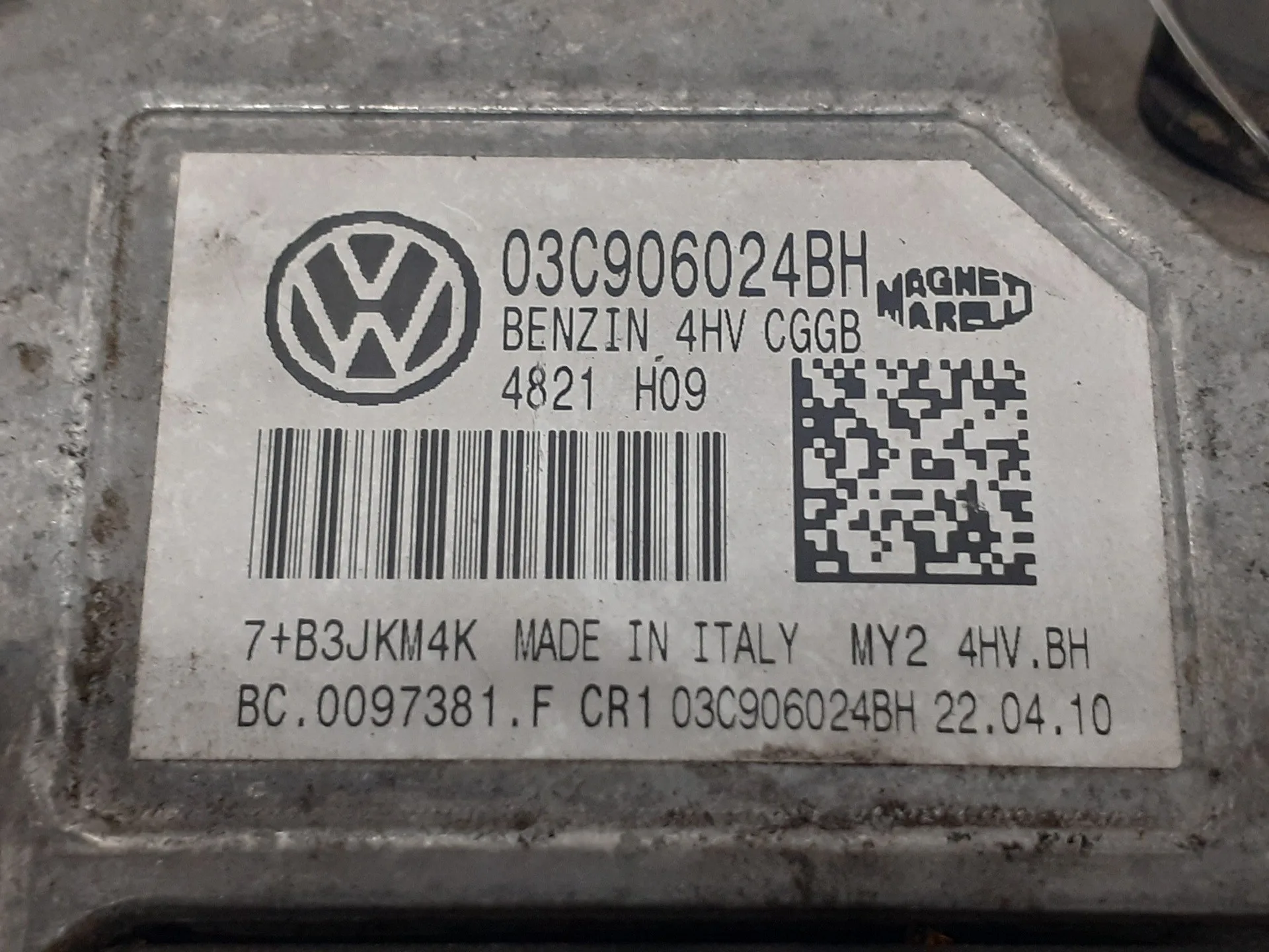 Centralita Motor Uce para Volkswagen Polo (6R1)