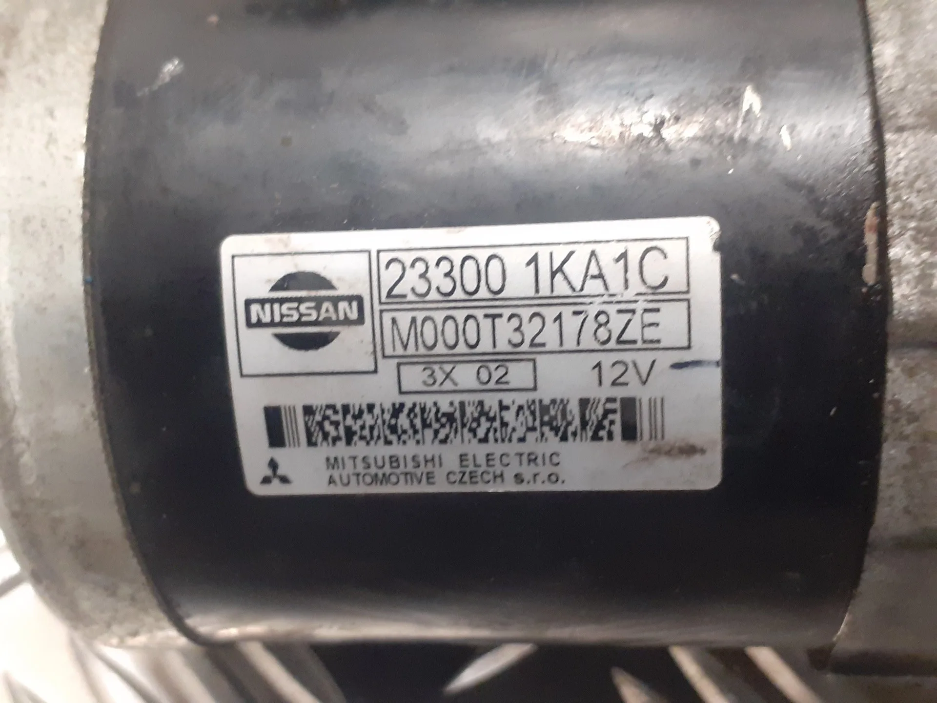 Motor Arranque para Nissan Juke (F15)
