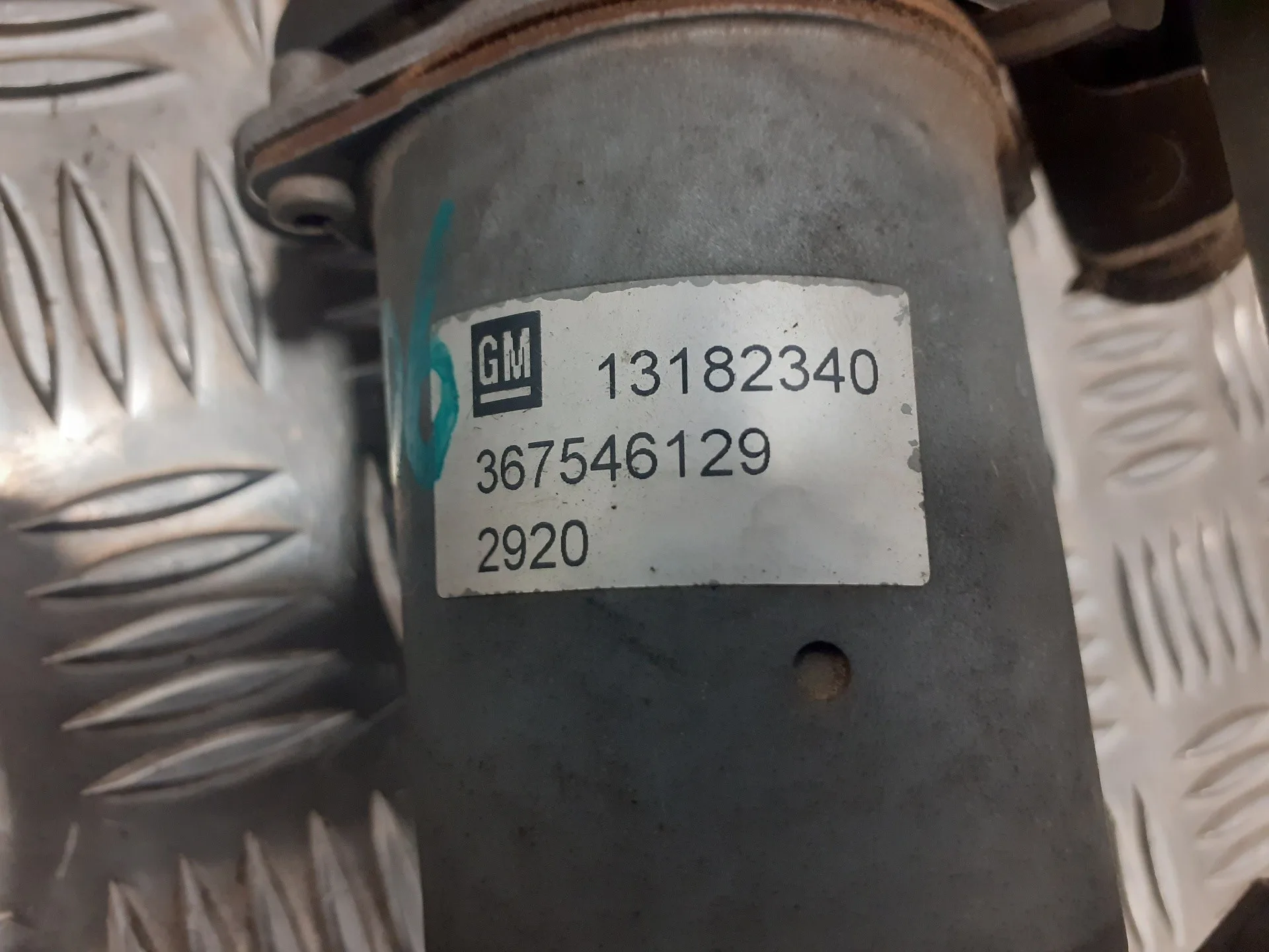 Motor Limpia Delantero para Opel Corsa D