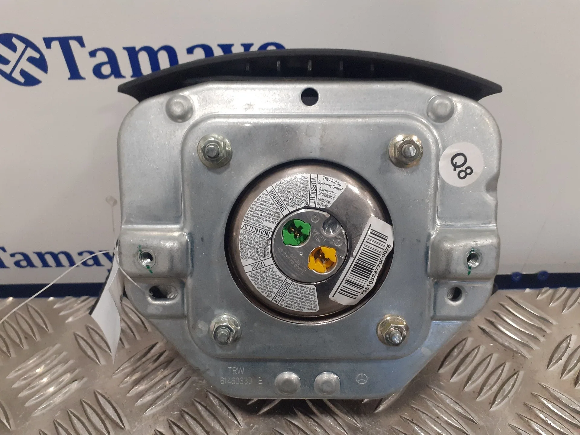 Airbag Delantero Izquierdo para Mercedes-Benz Clase B (W245)