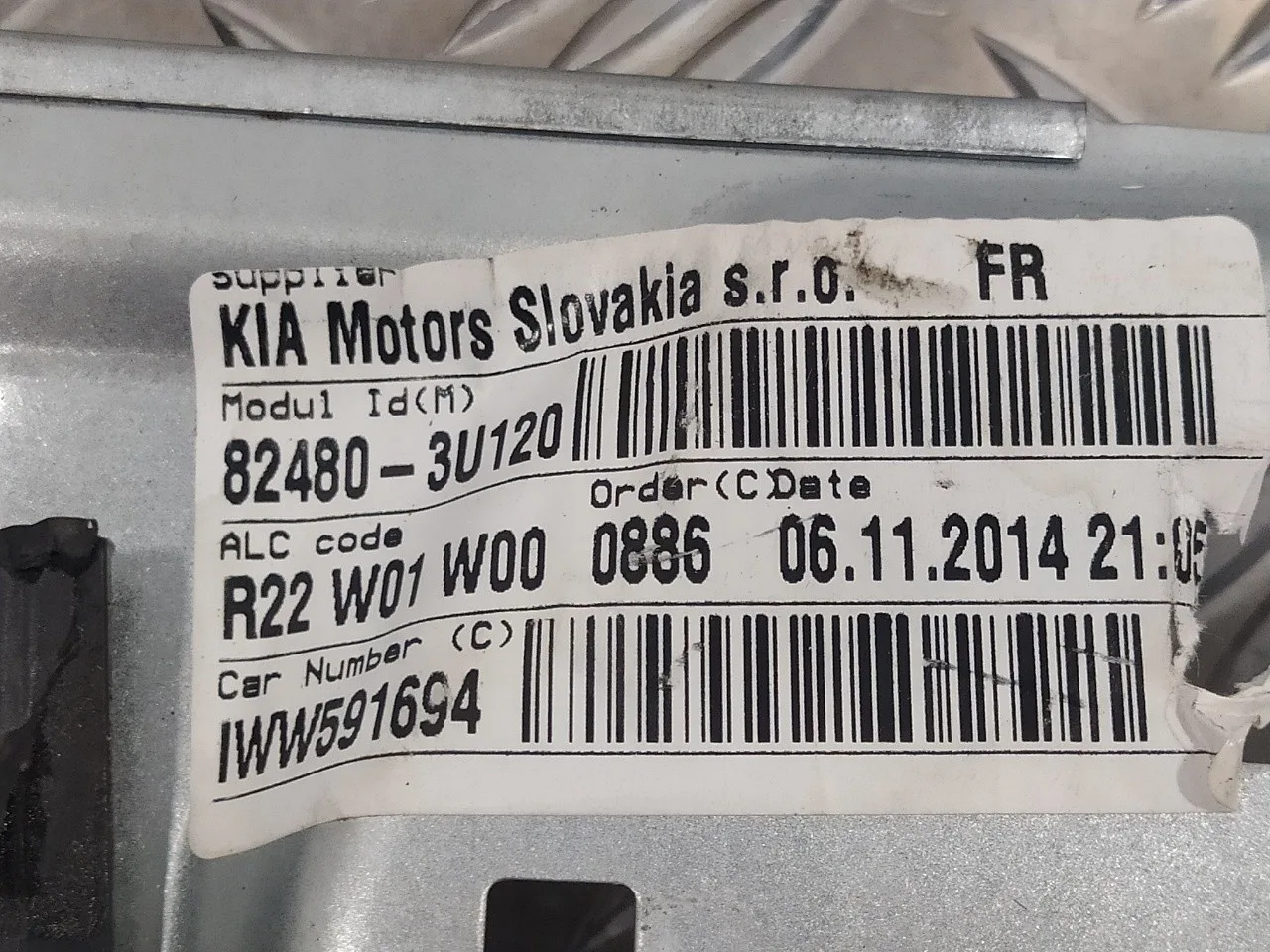 Elevalunas Delantero Derecho para Kia Sportage