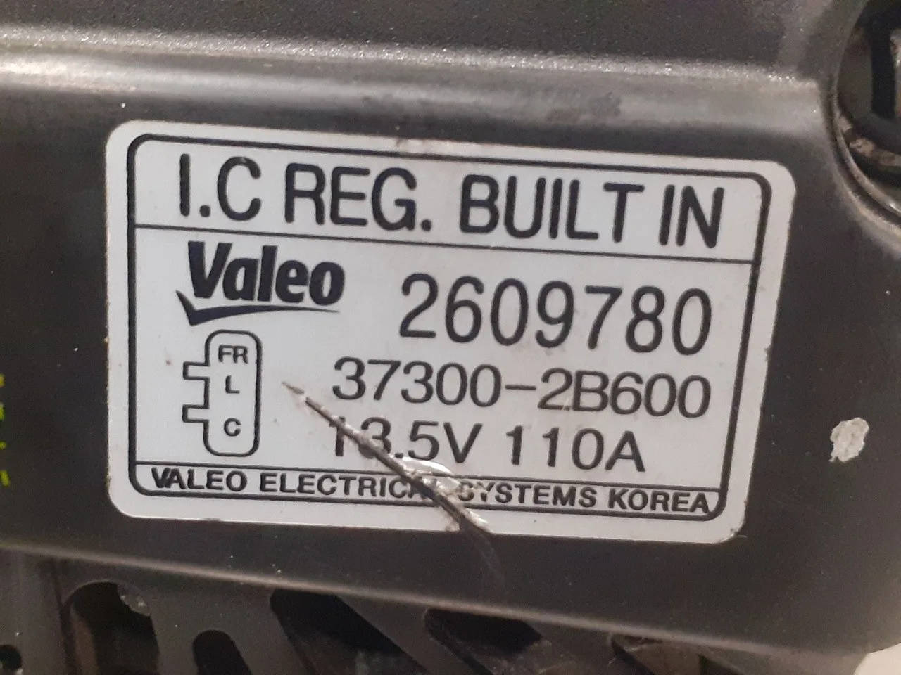Alternador para Kia Sportage