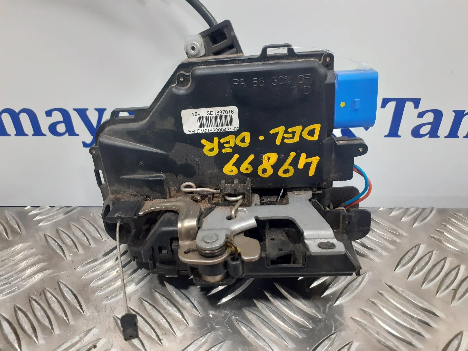 Cerradura Puerta Delantera Derecha para Seat Toledo (5P2)