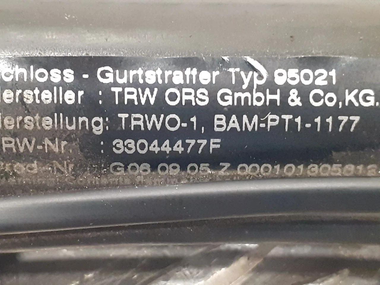 Pretensor Airbag Derecho para Bmw Serie 1 Berlina (E81/E87)