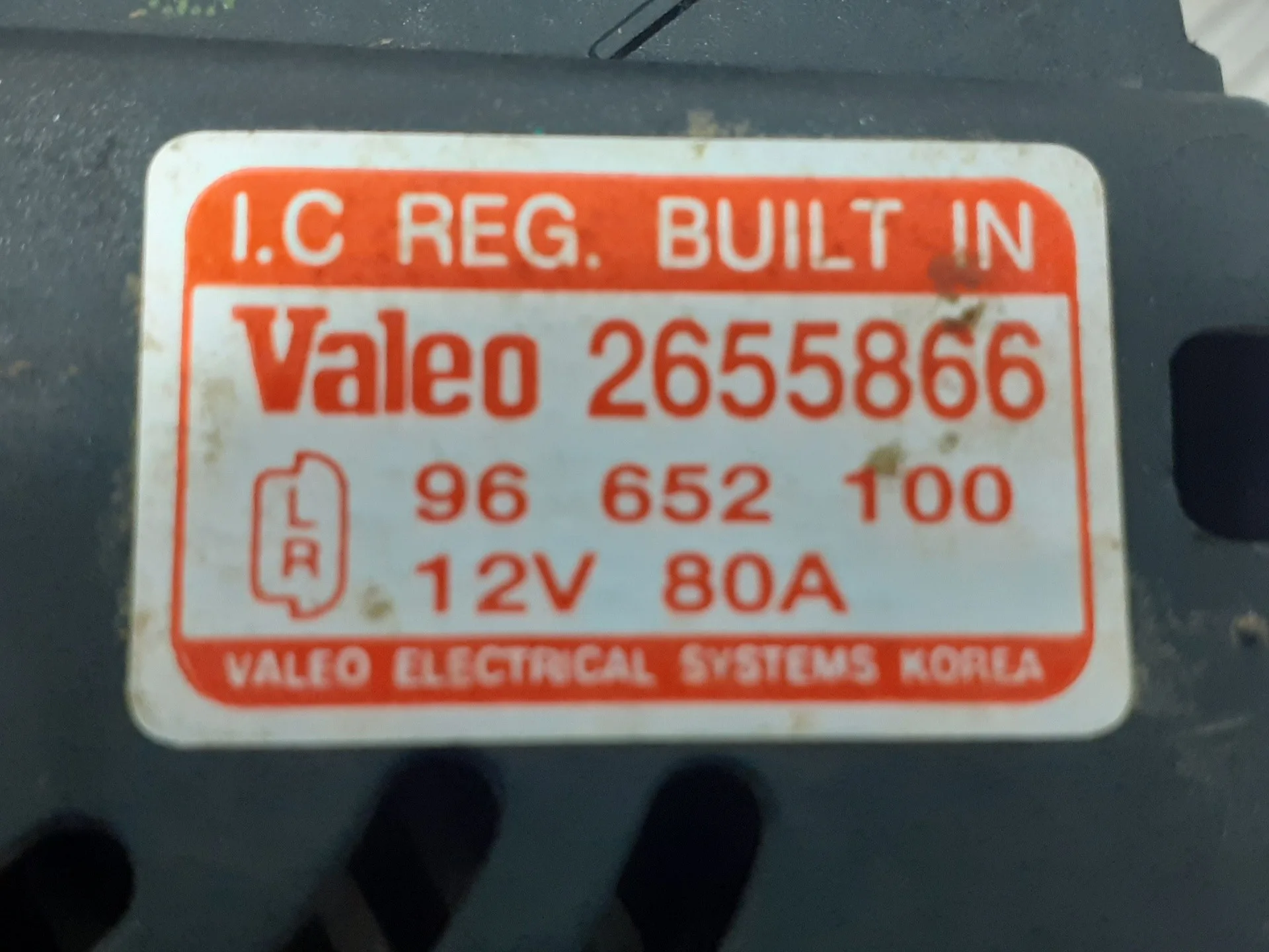 Alternador para Chevrolet Kalos