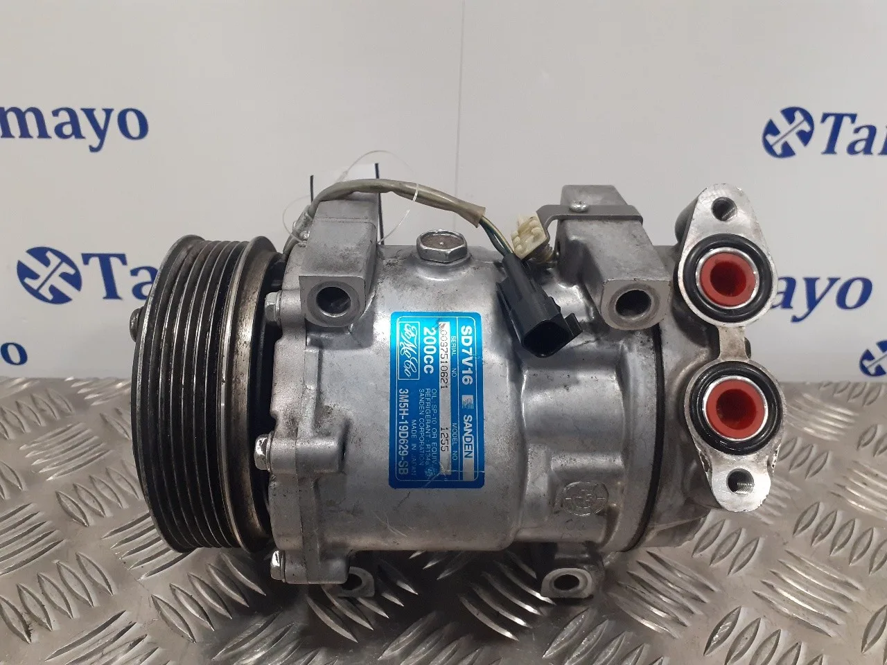 Compresor Aire Acondicionado para Mazda 3 Berlina (Bk)