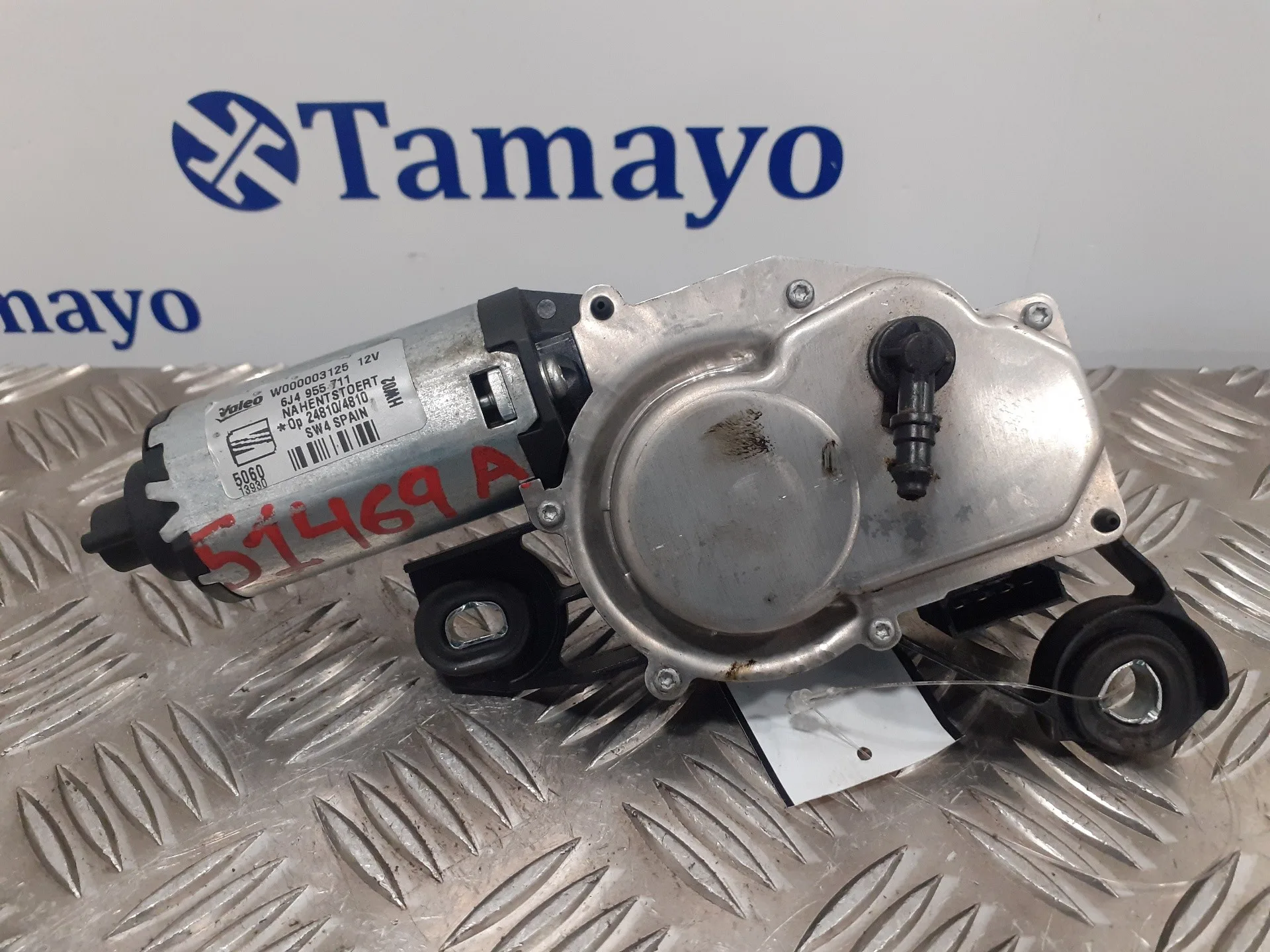 Motor Limpia Trasero para Seat Ibiza (6J5)