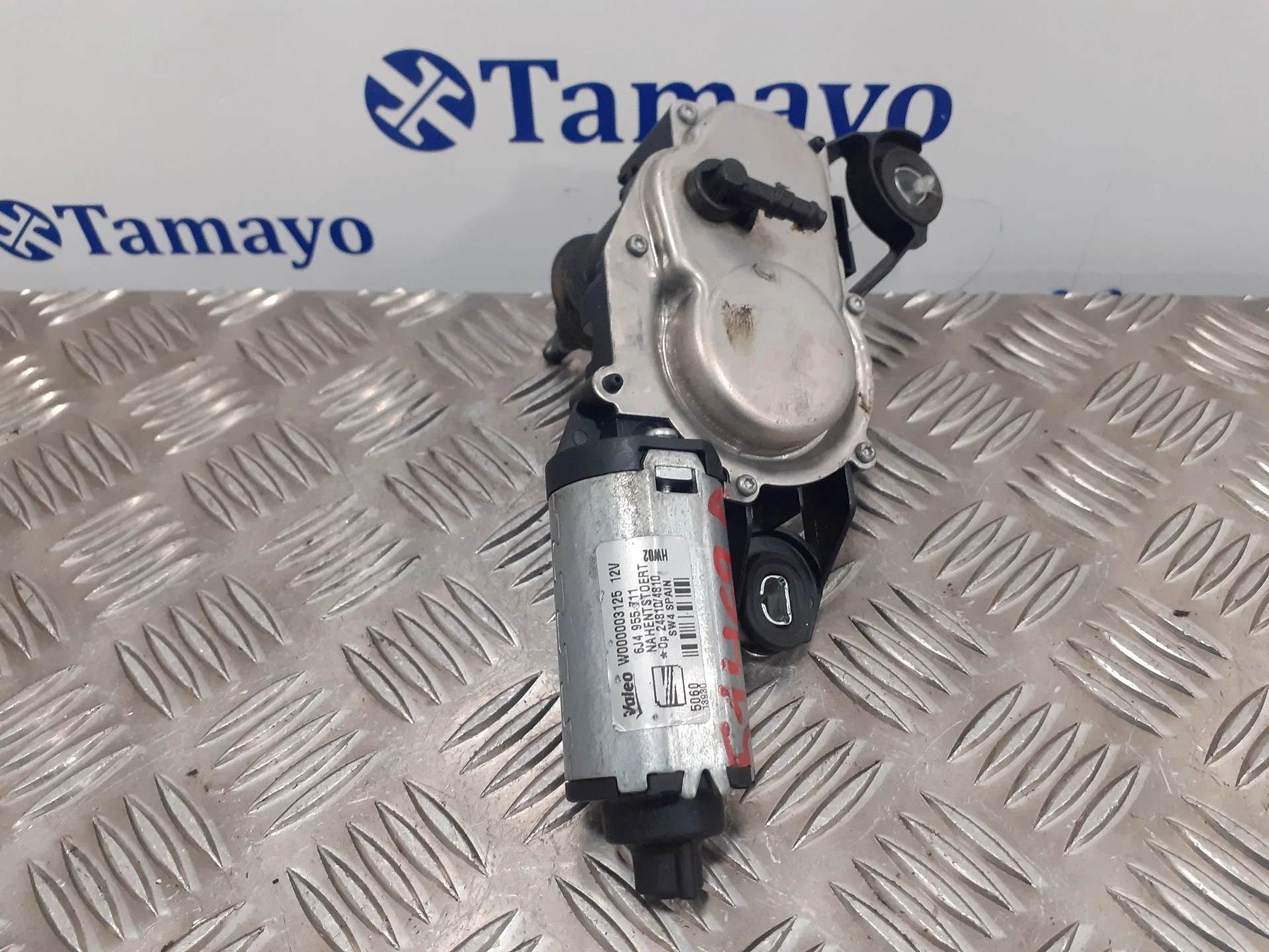 Motor Limpia Trasero para Seat Ibiza (6J5)