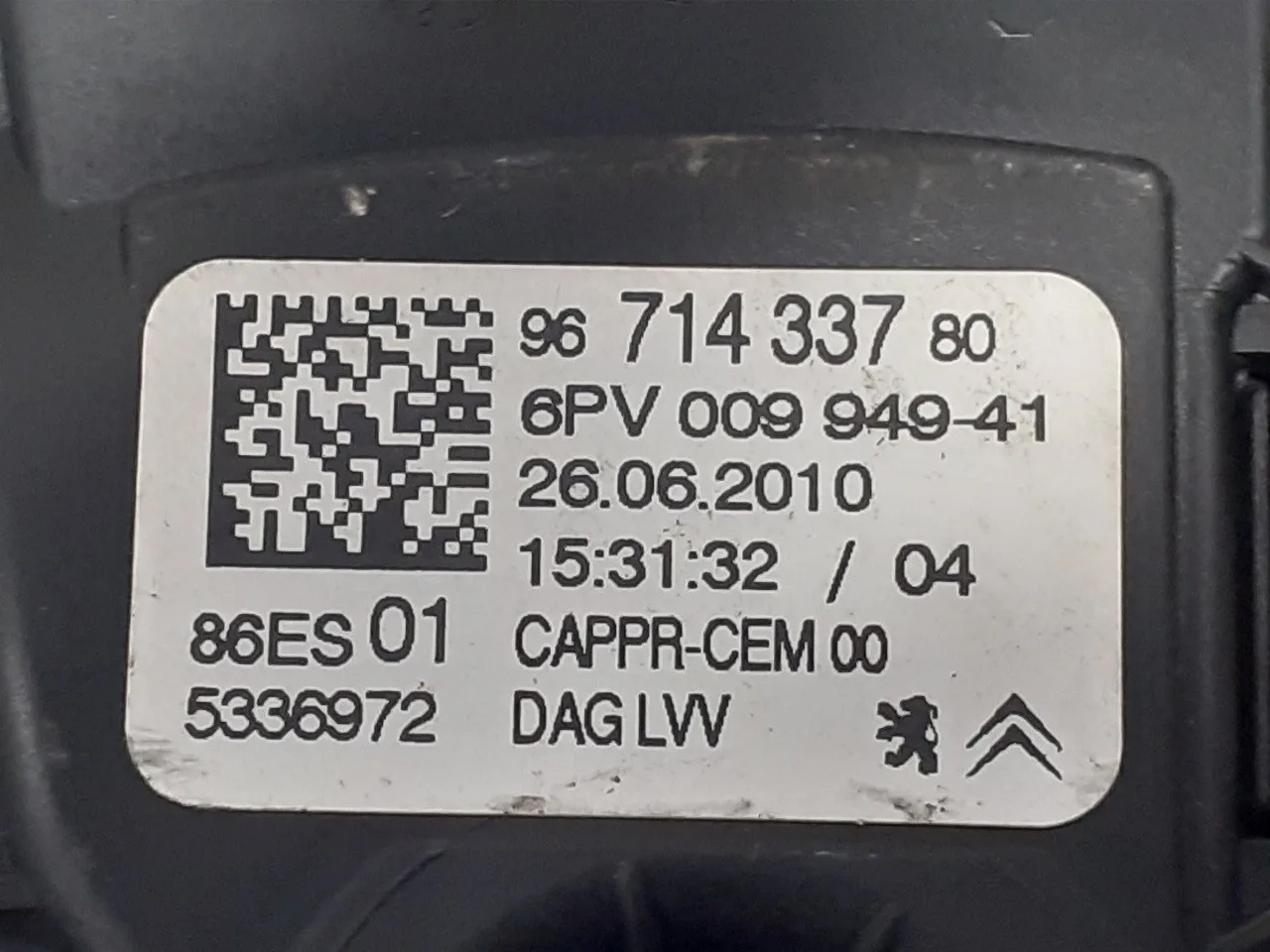 Potenciometro Pedal para Citroën C3