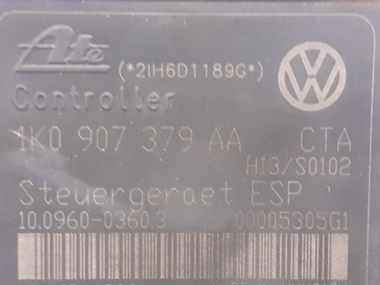 Abs para Volkswagen Golf V Berlina (1K1)