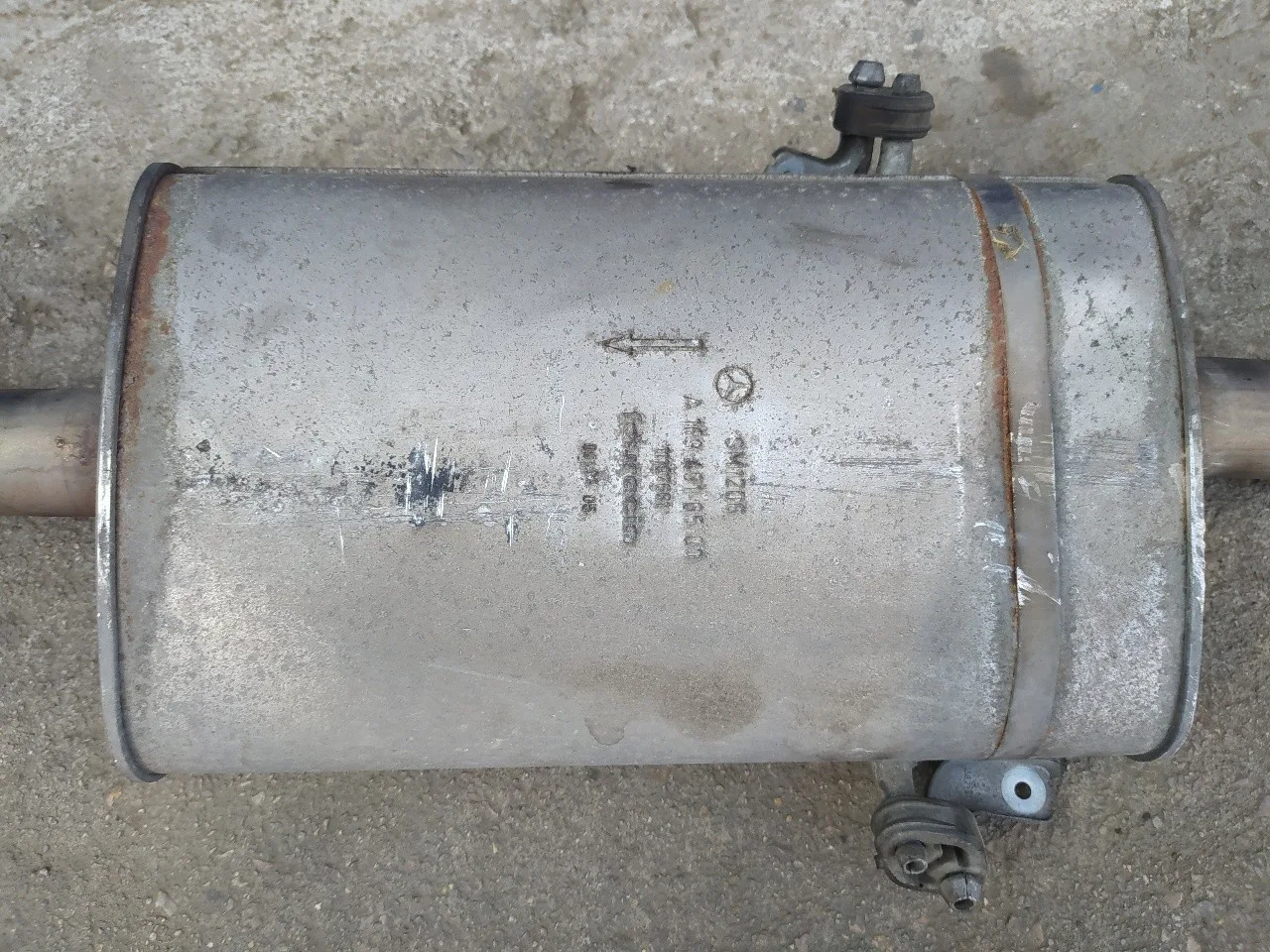 Tubo Escape Completo para Mercedes-Benz Clase B (W245)