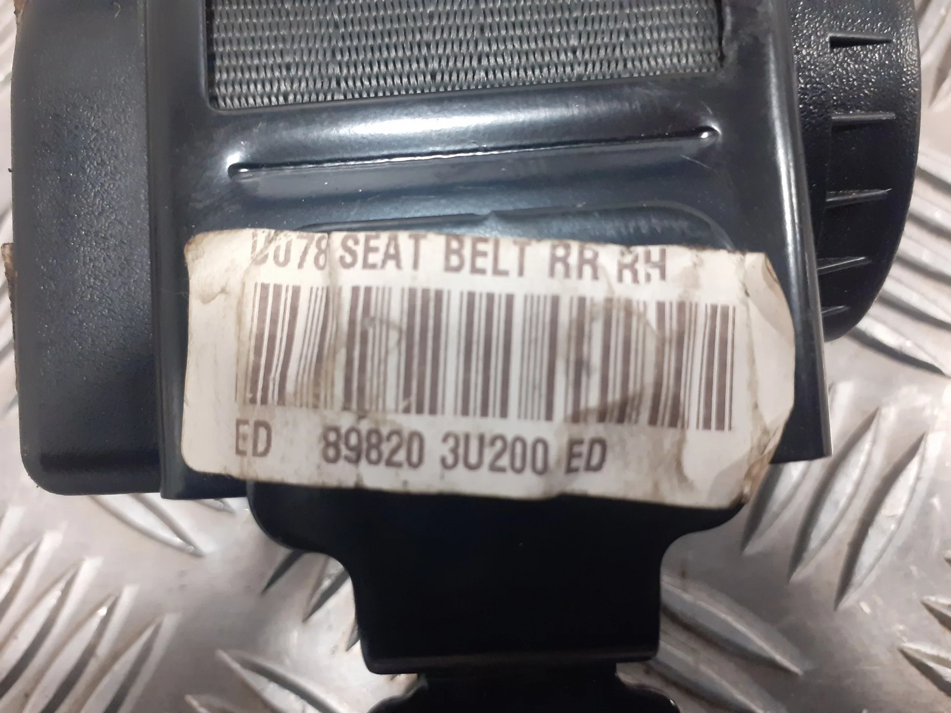 Cinturon Seguridad Trasero Derecho para Kia Sportage