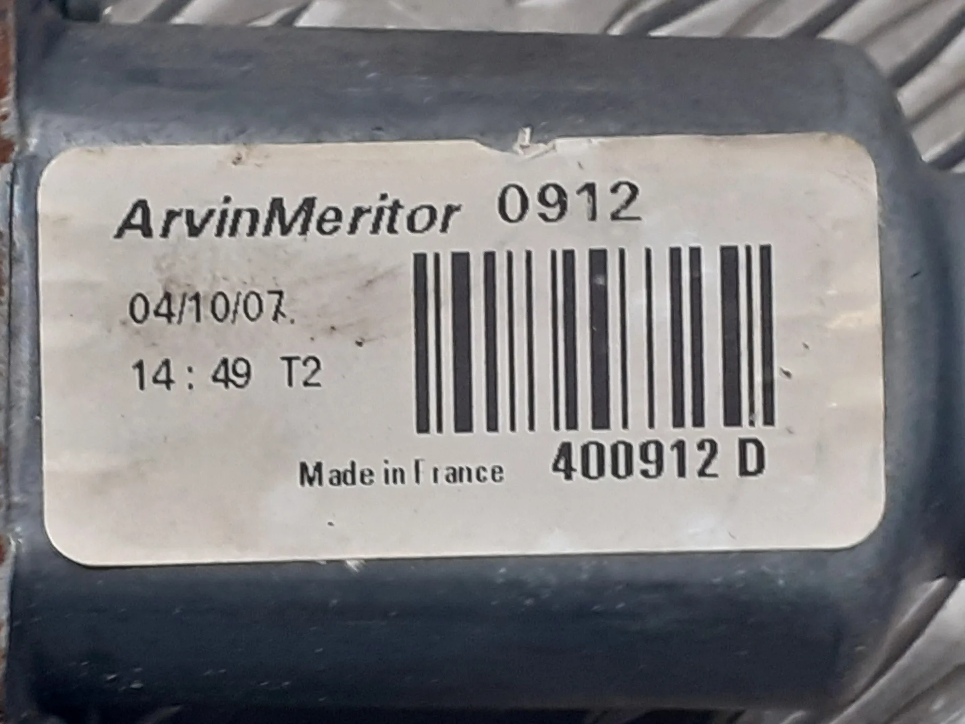Elevalunas Delantero Derecho para Peugeot 207