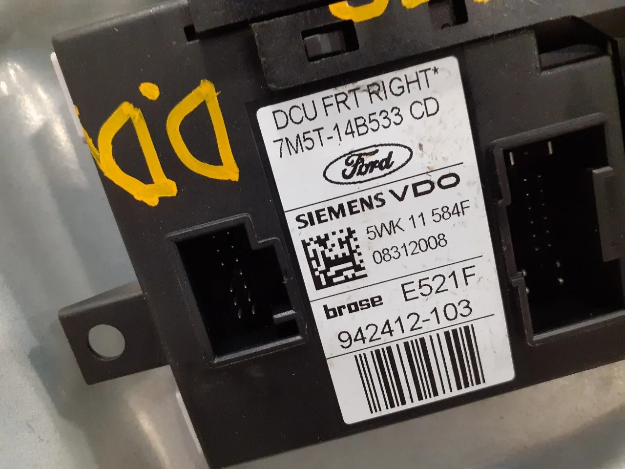 Elevalunas Delantero Derecho para Ford Kuga (Cbv)