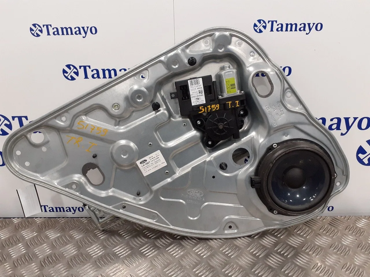 Elevalunas Trasero Izquierdo para Ford Kuga (Cbv)