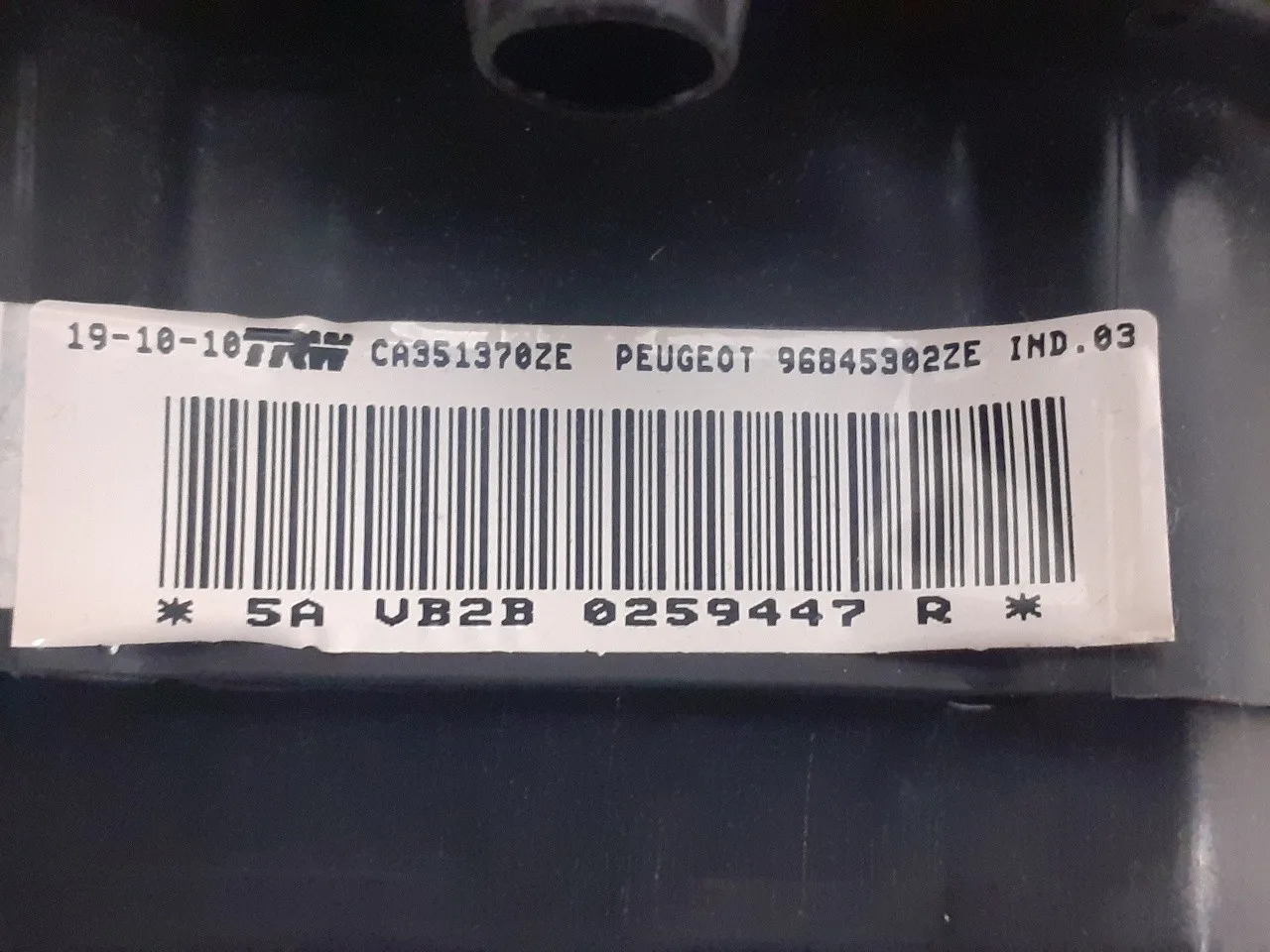 Airbag Delantero Izquierdo para Peugeot 5008