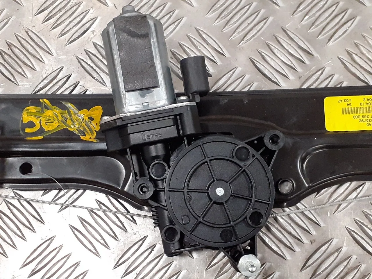 Elevalunas Delantero Derecho para Lancia Ypsilon (402)